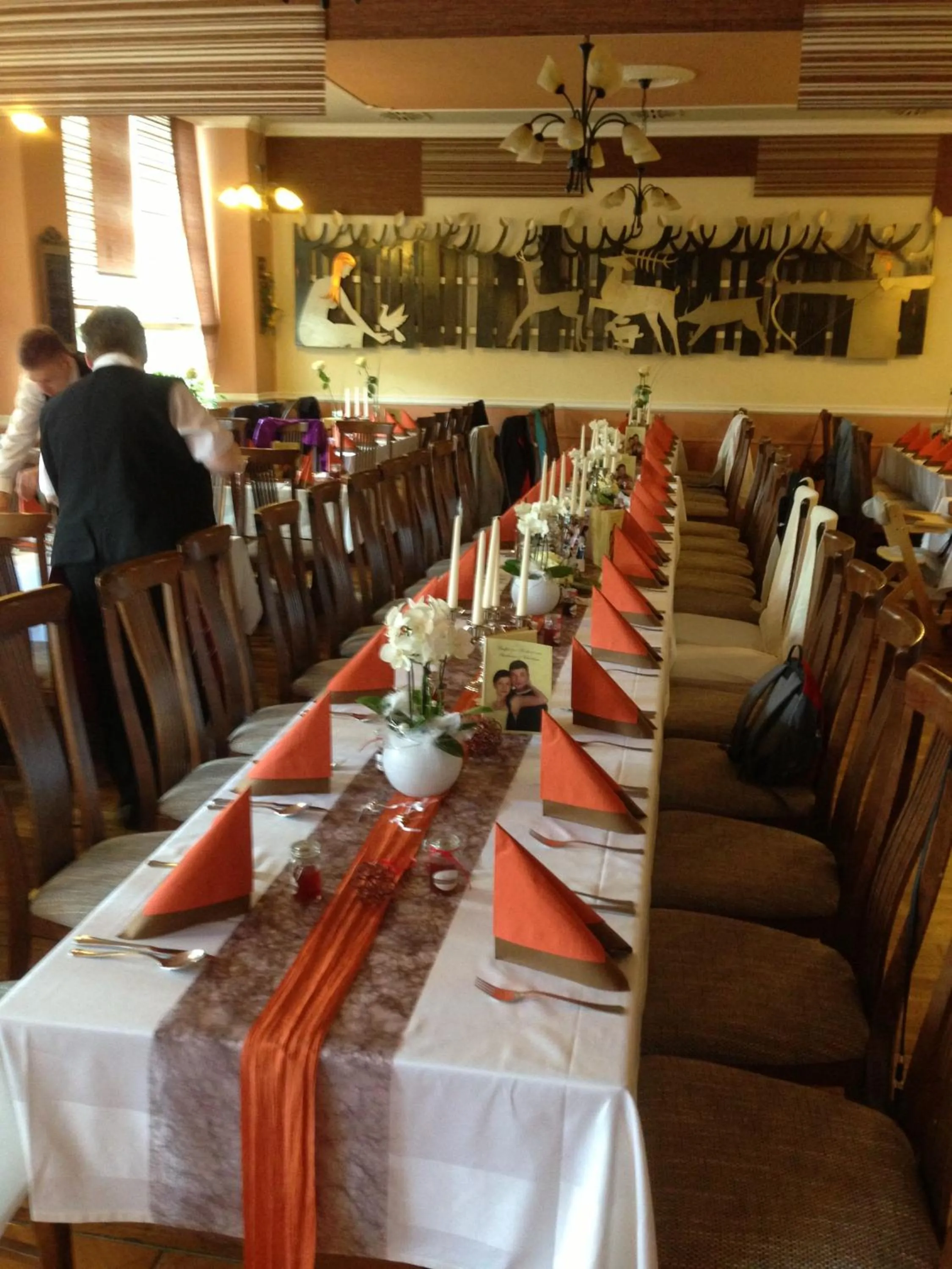 Restaurant/places to eat in Hotel Am Schlossberg