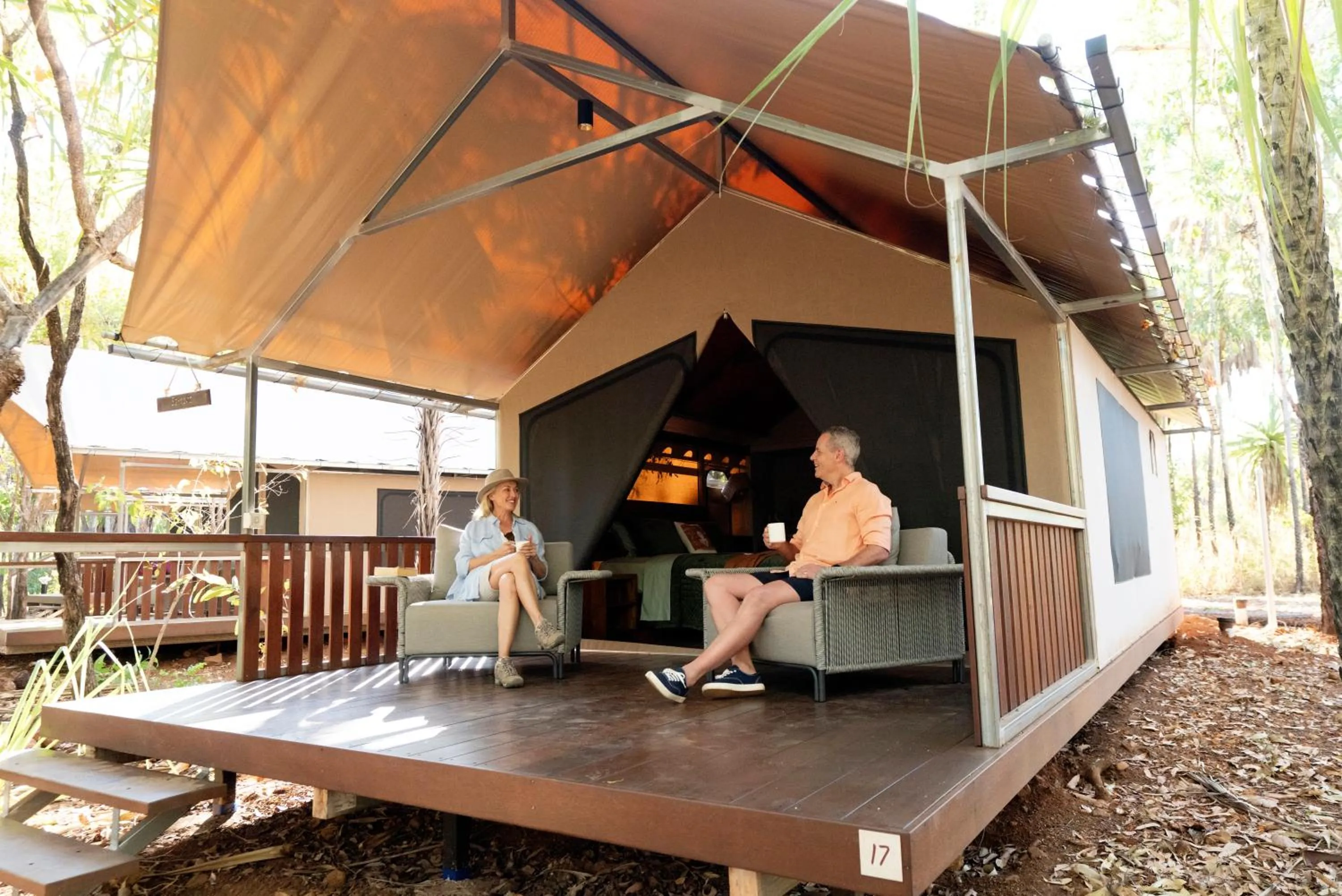 Bedroom in Mitchell Falls Wilderness Lodge