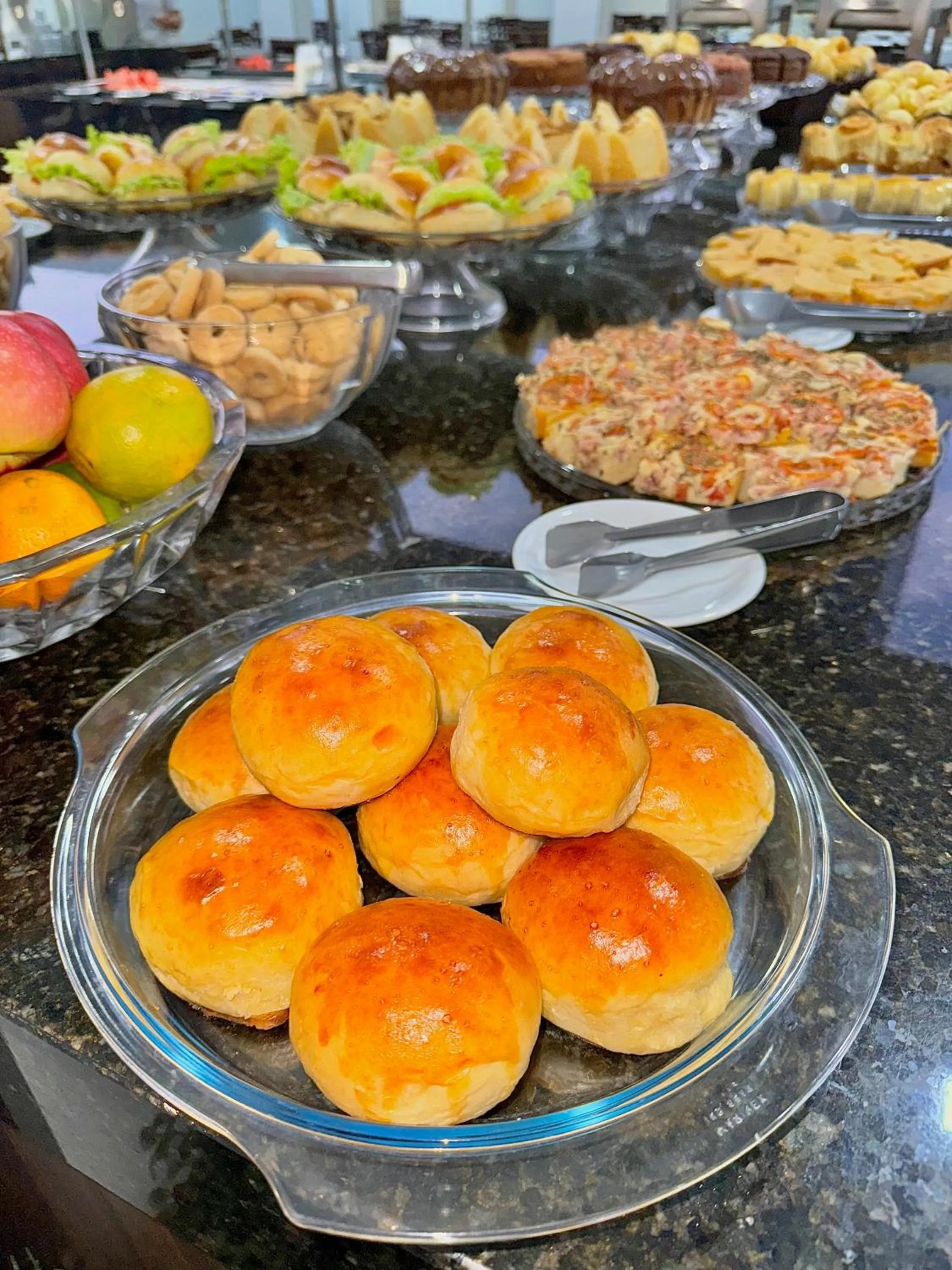 Buffet breakfast in Hotel Serra Negra