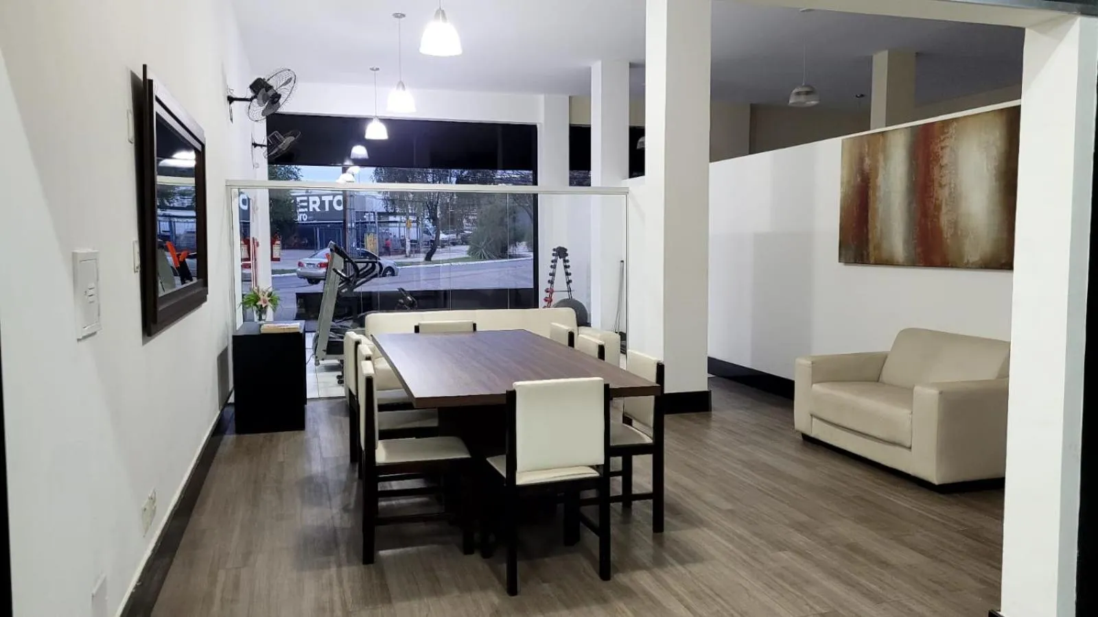 Seating area in Hotel Serra Negra