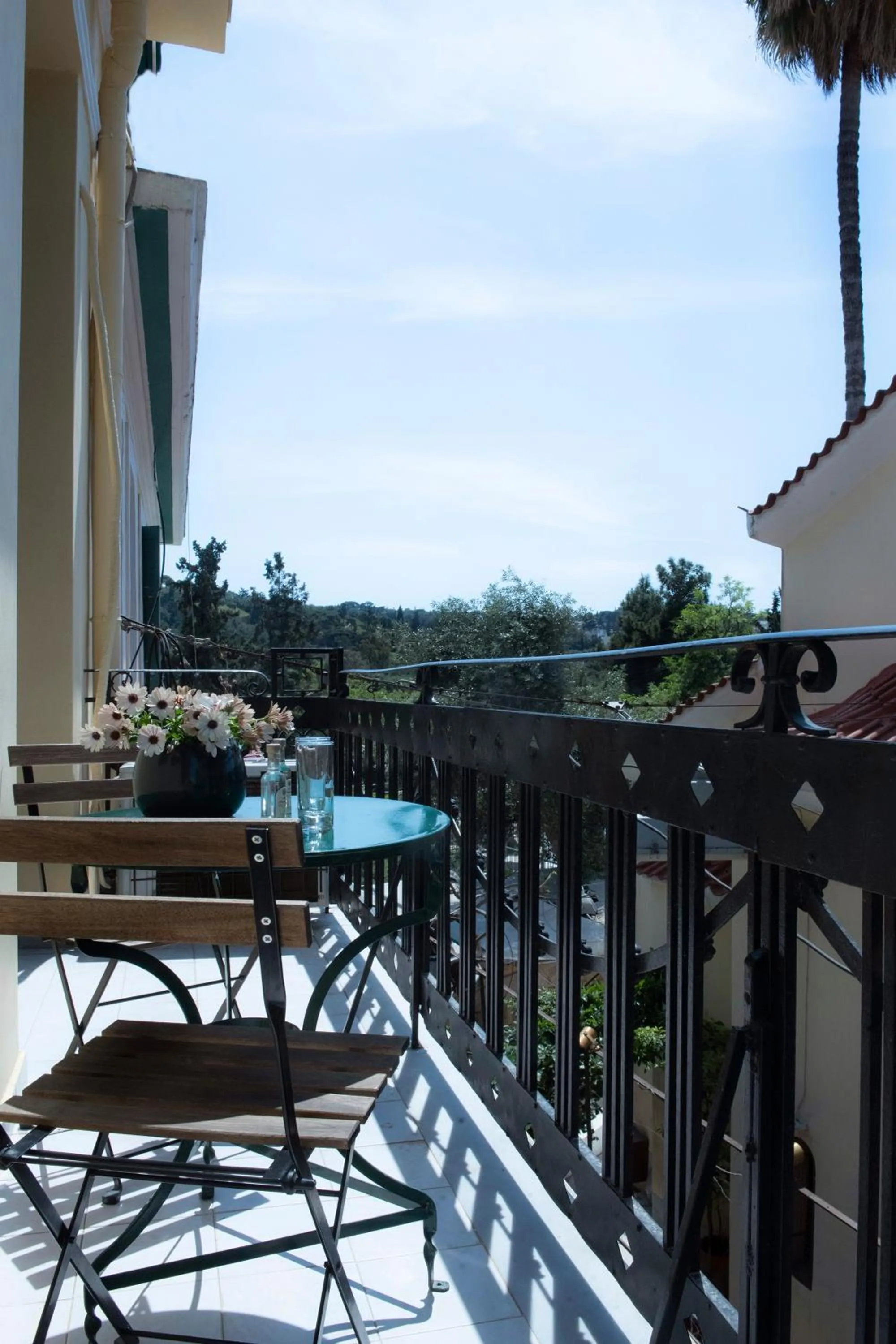 Patio in Beautiful City Suites