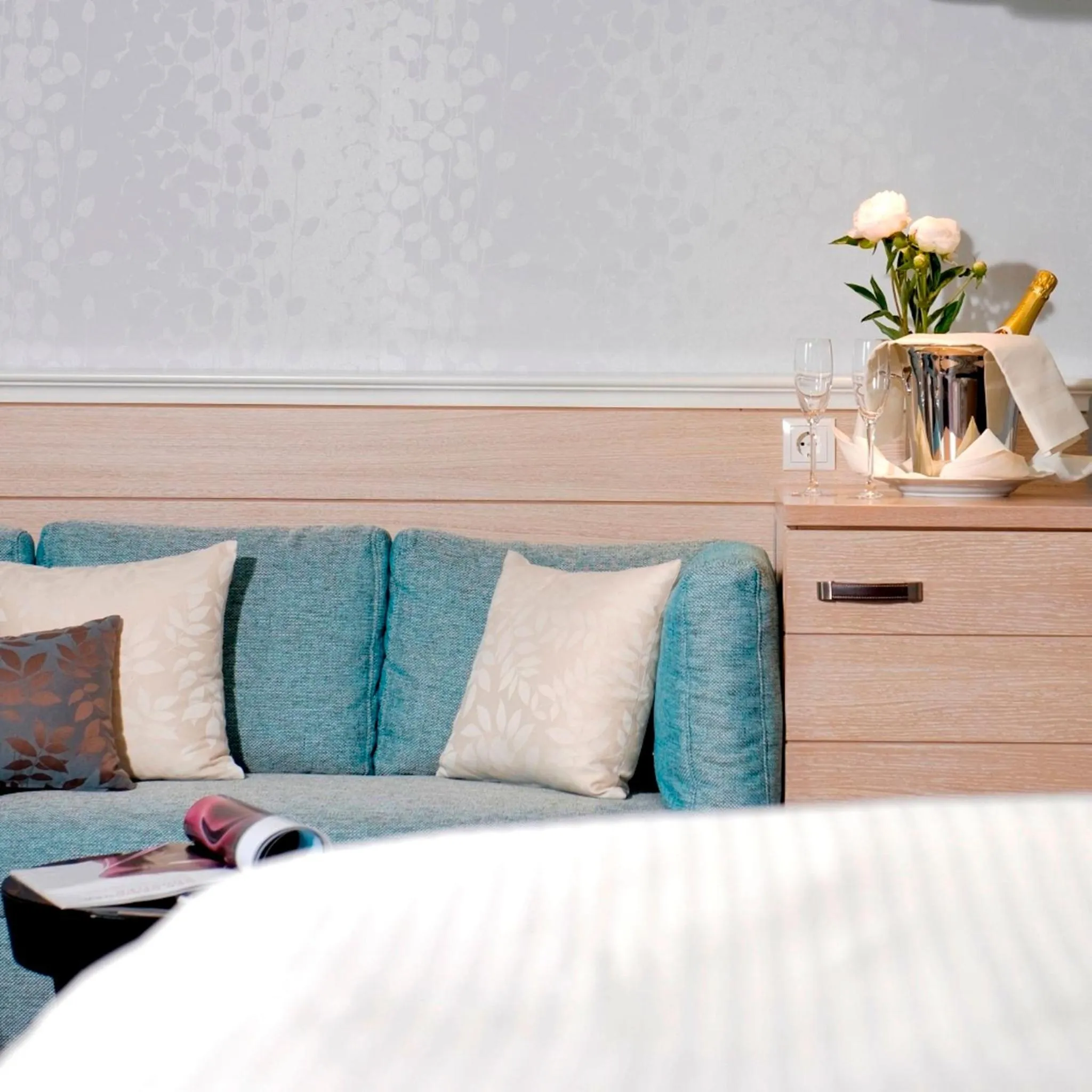 Photo of the whole room, Bed in Hotel Der Seehof