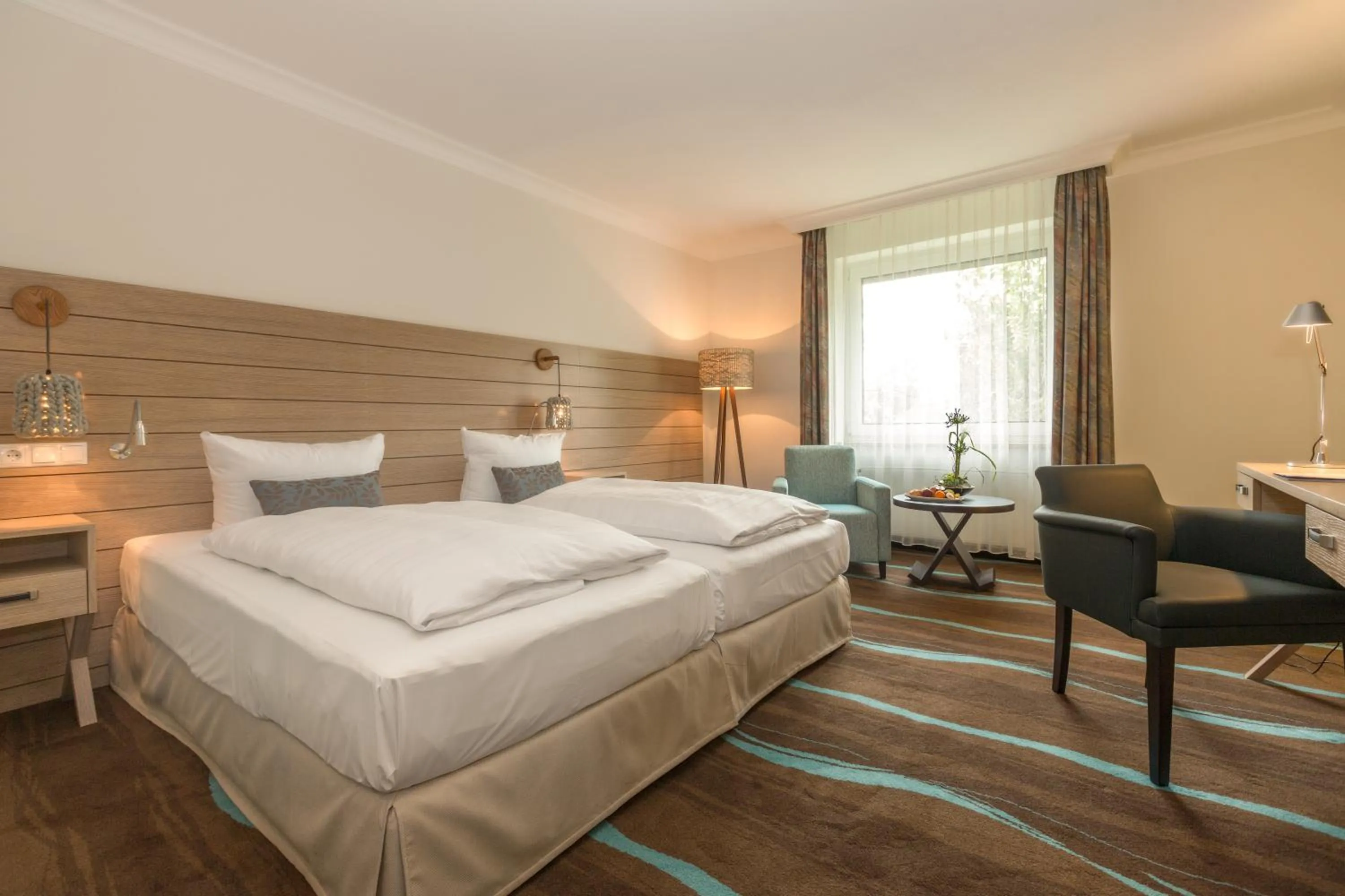 Photo of the whole room, Bed in Hotel Der Seehof