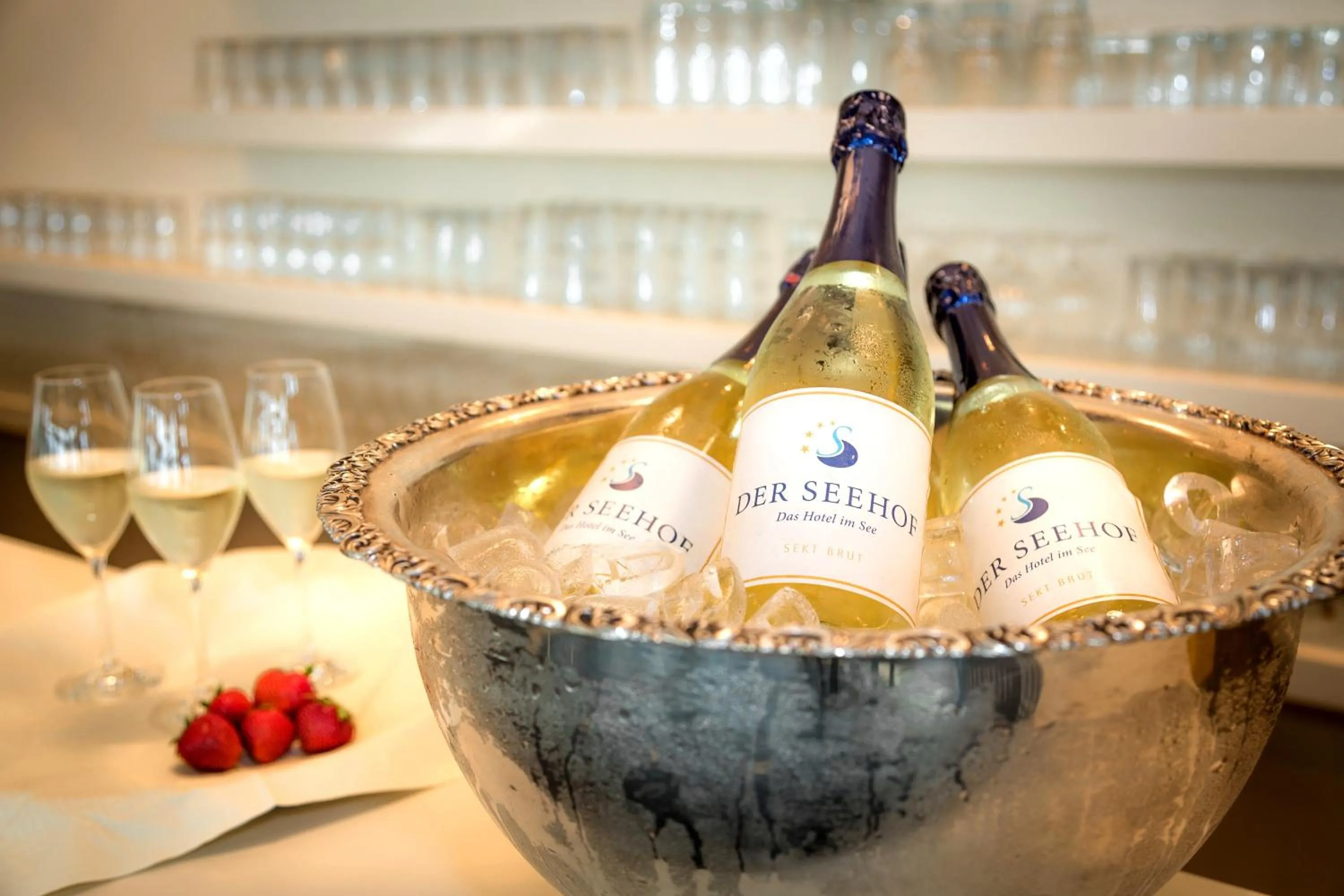 Food close-up in Hotel Der Seehof