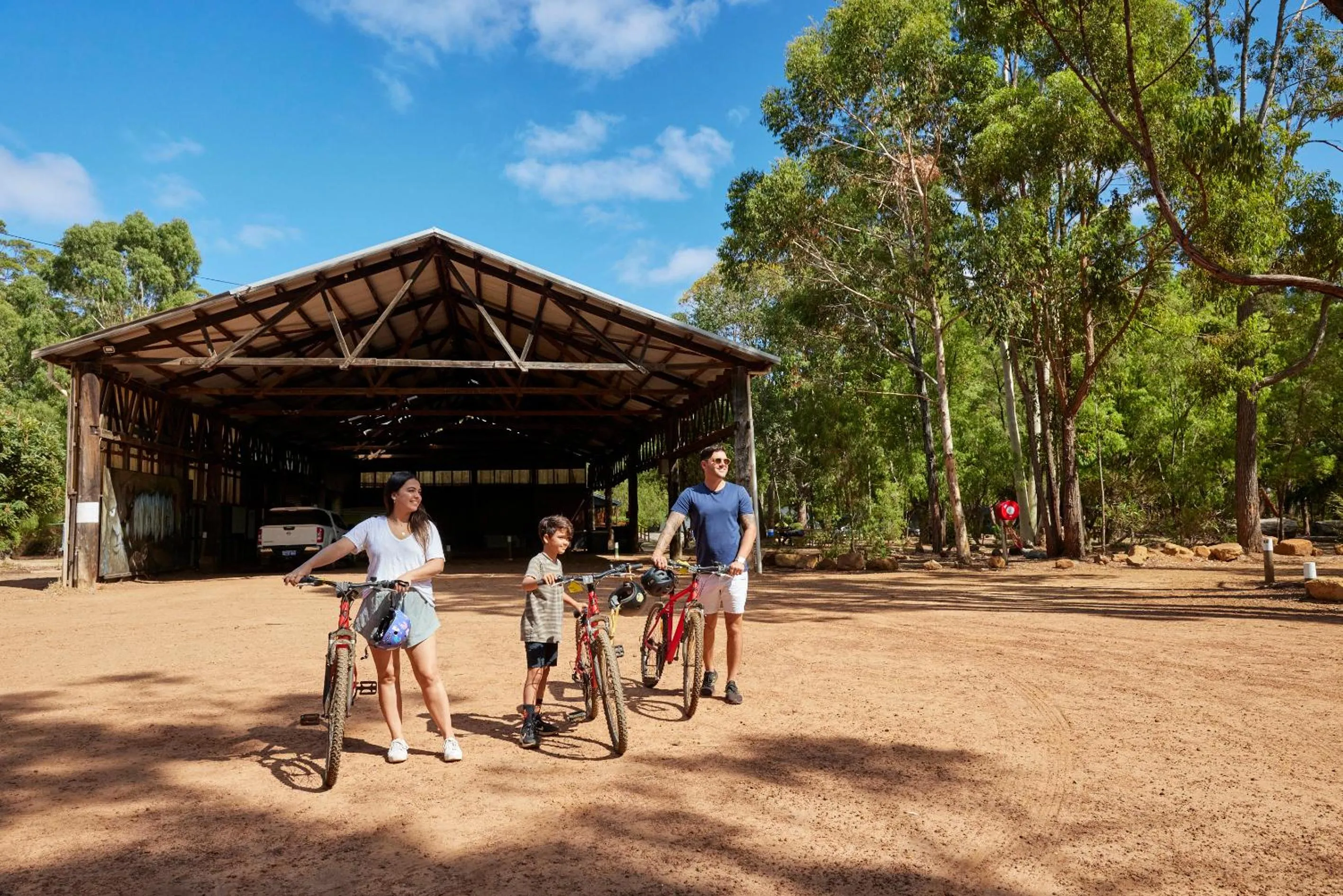 Cycling in RAC Margaret River Nature Park