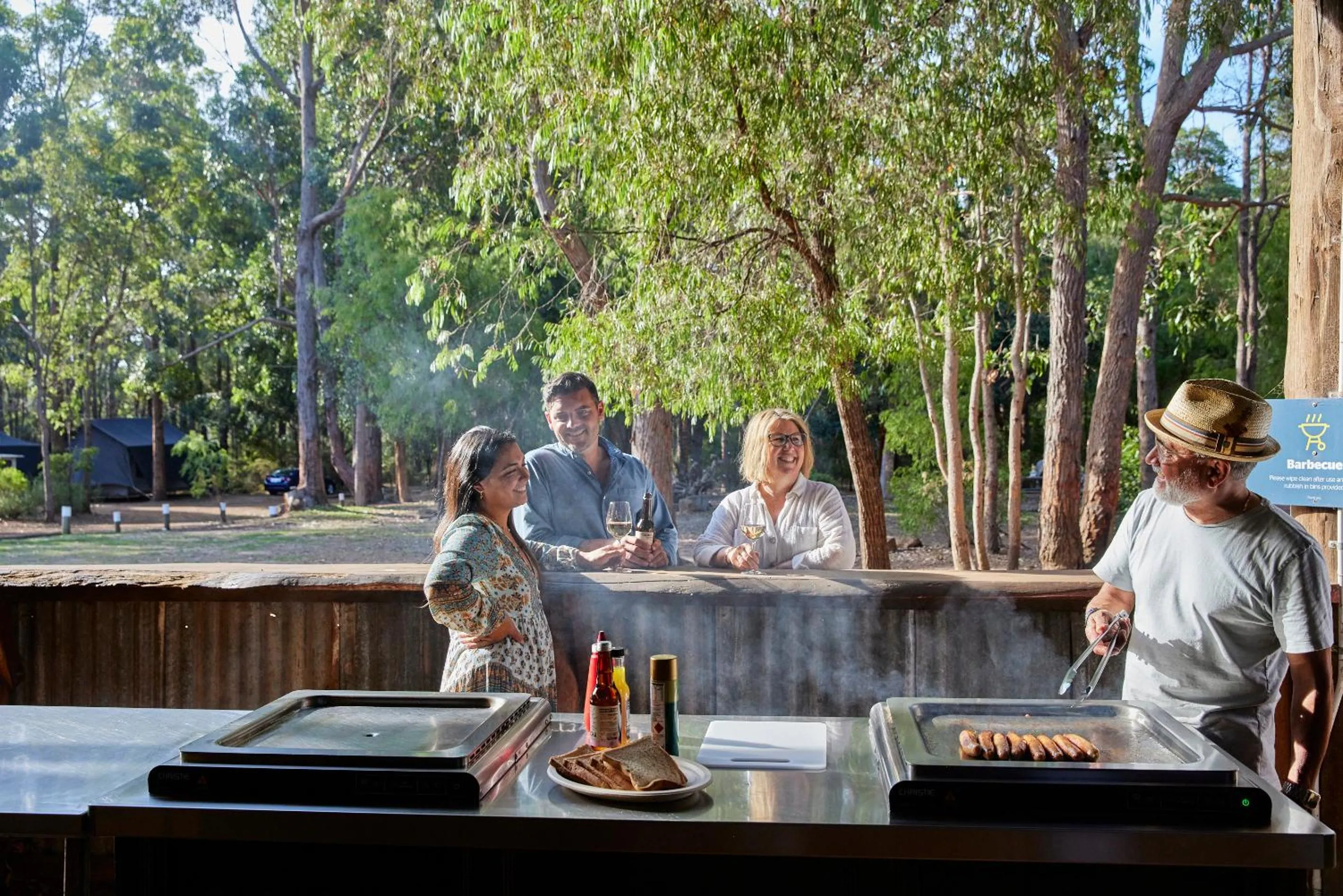 BBQ facilities in RAC Margaret River Nature Park