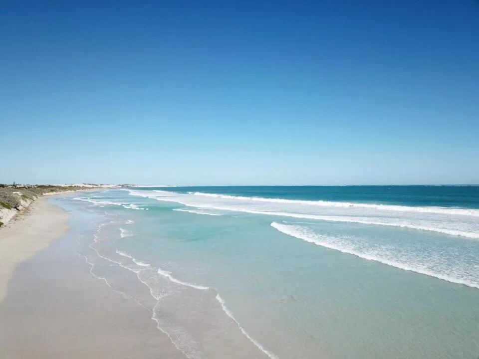Beach in The African Reef