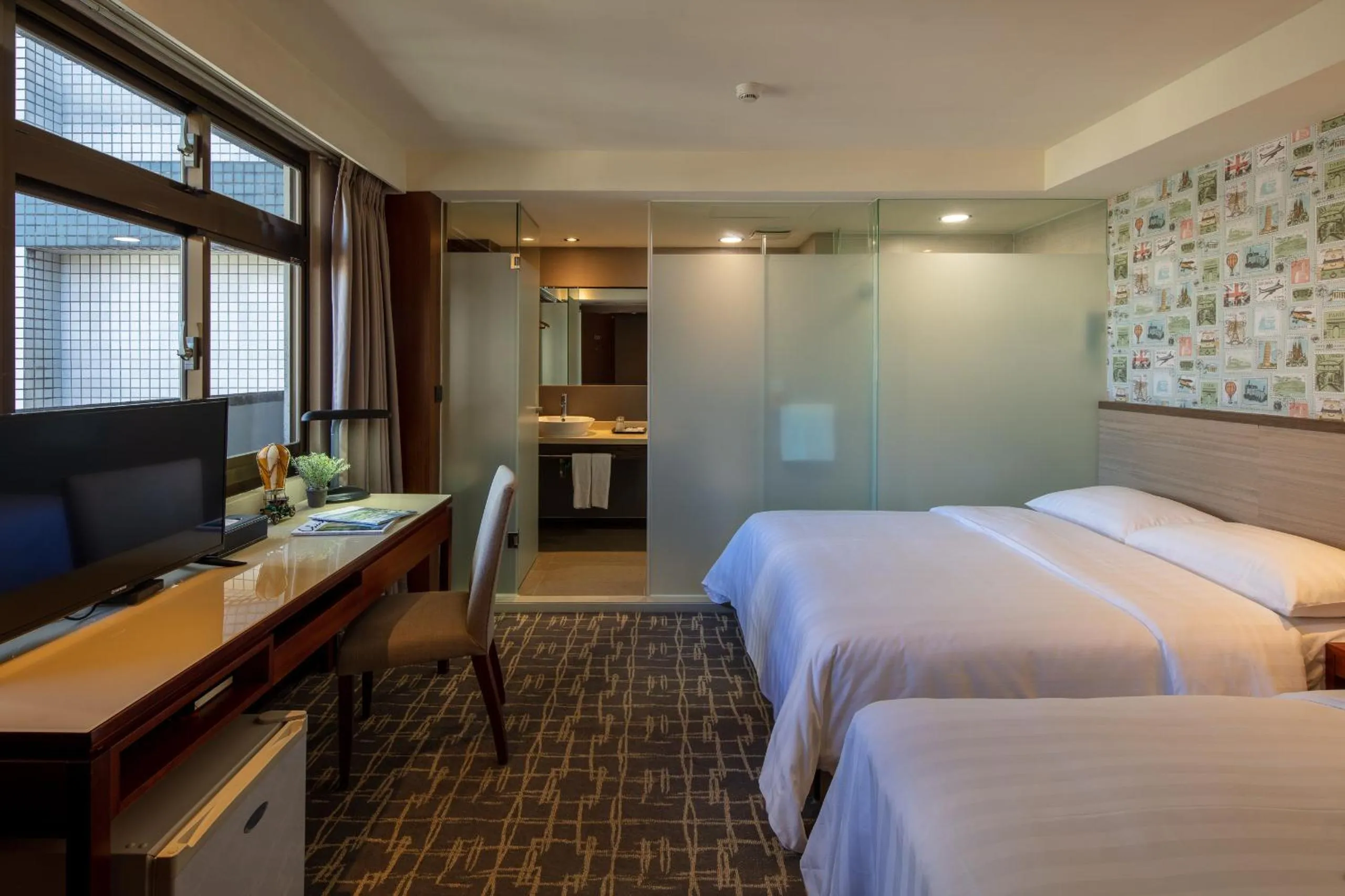 Bed in Rich & Free Hotel - Kaifeng 富逸旅趣-北車開封館