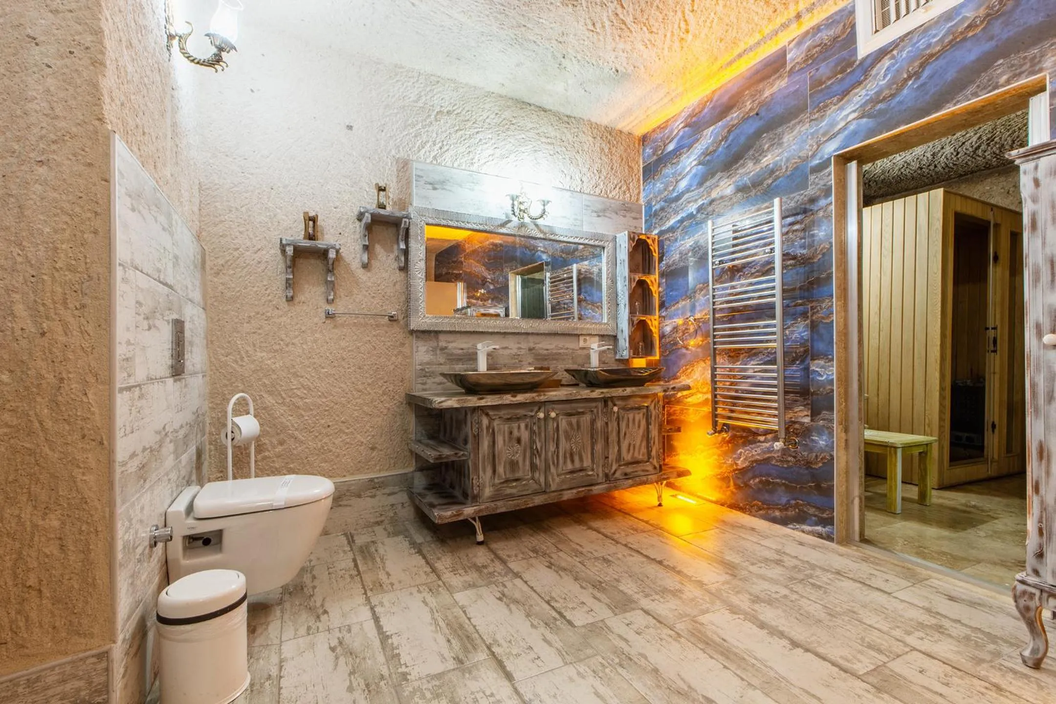 Bathroom in Karlık Cave Suite Cappadocia