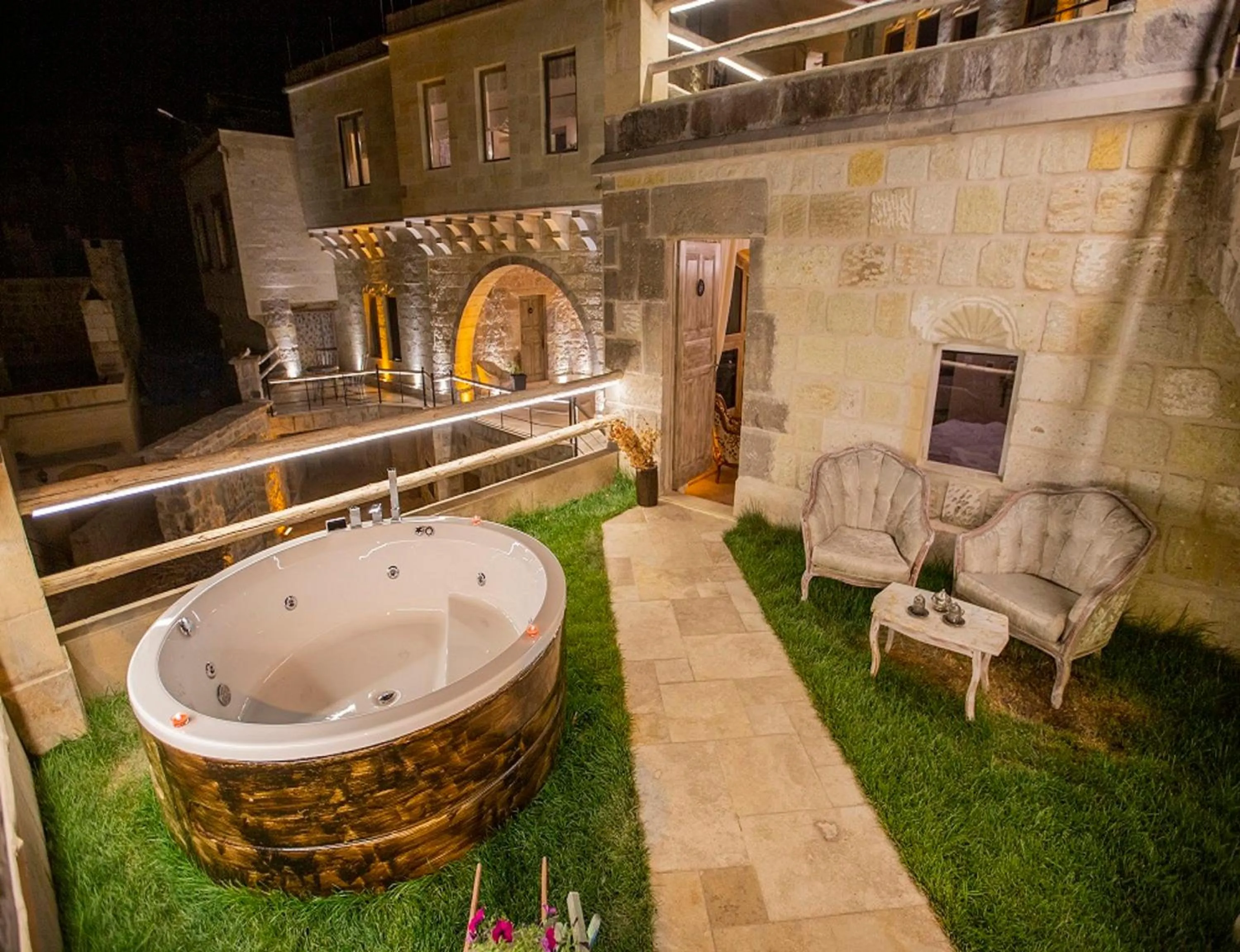 Balcony/Terrace in Karlık Cave Suite Cappadocia