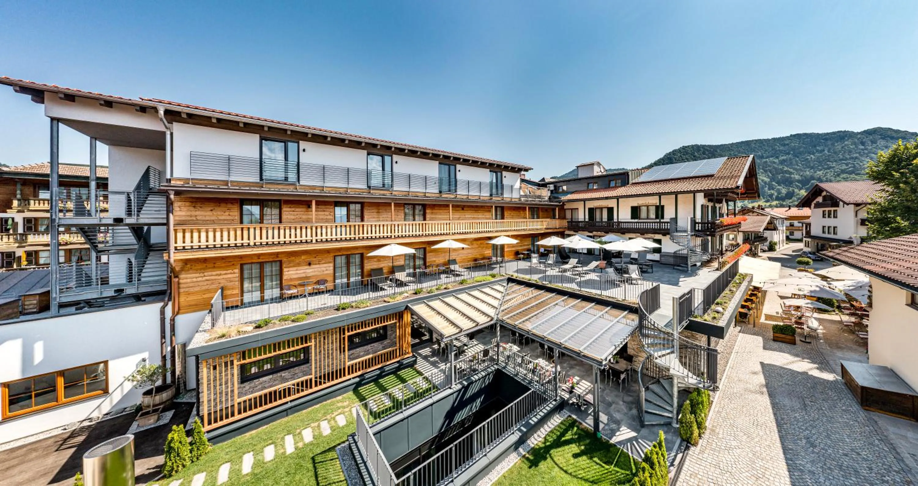 Garden in Ruhpoldinger Hof - Hotel & Wellness