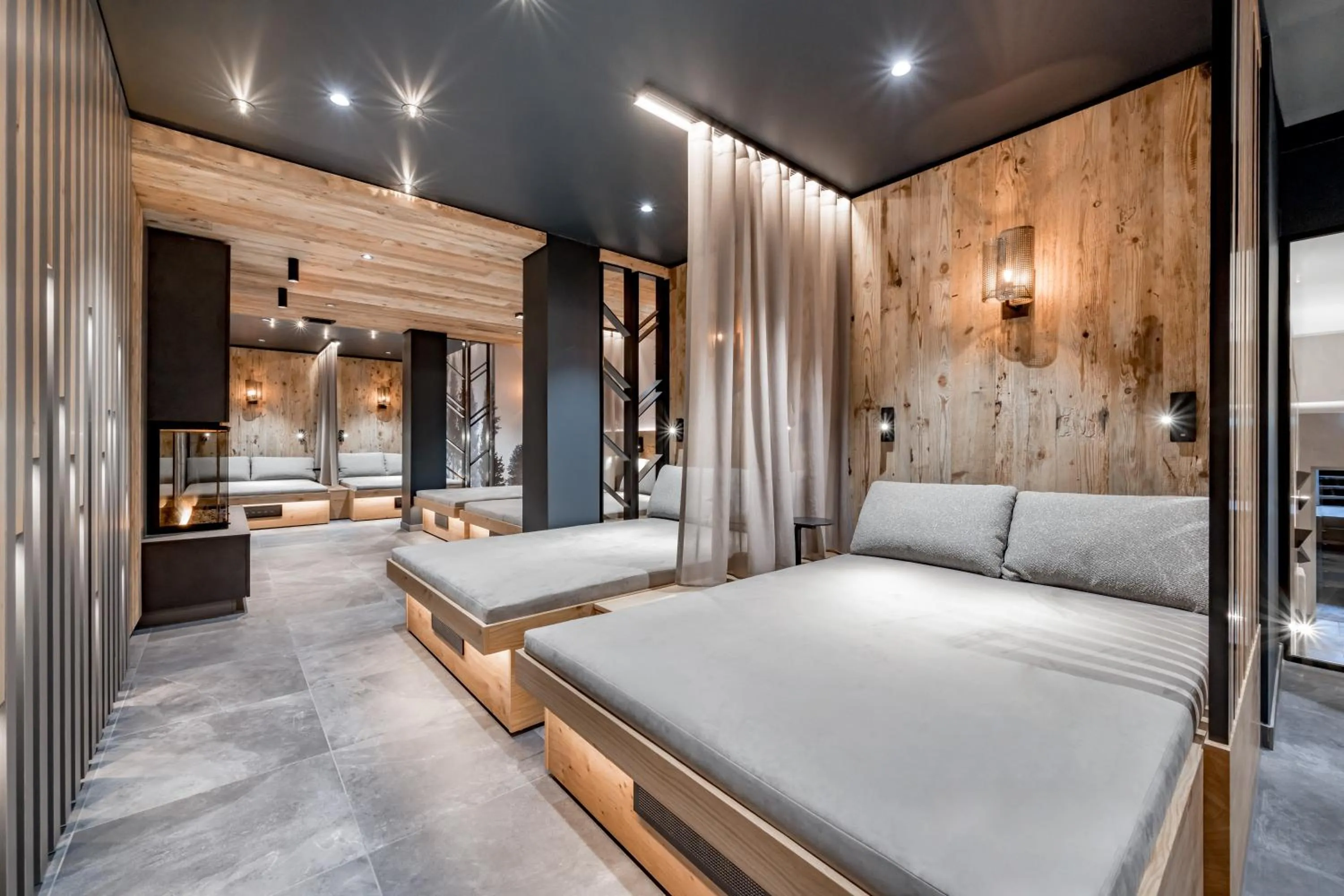 Sauna, Bed in Ruhpoldinger Hof - Hotel & Wellness
