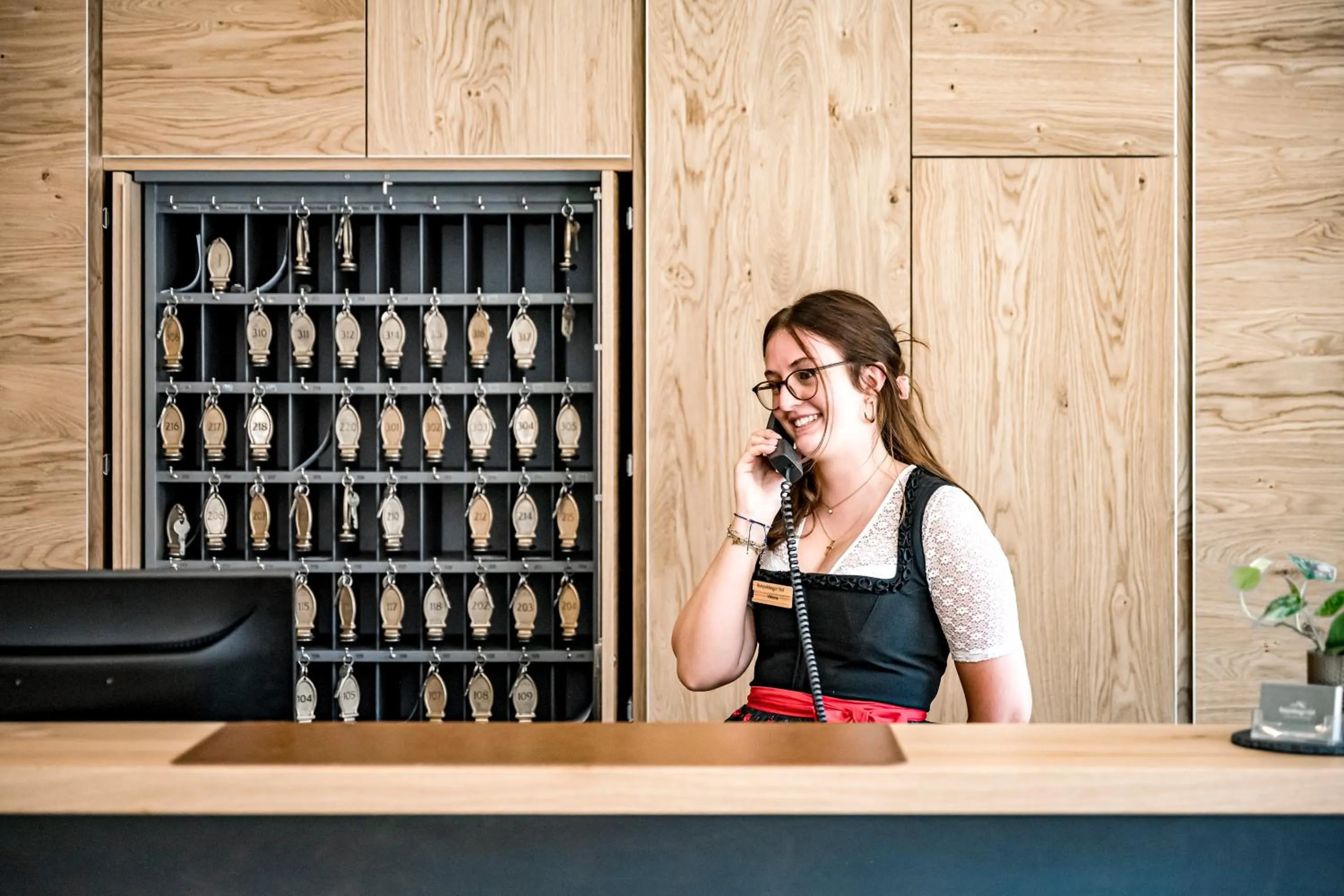 Lobby or reception in Ruhpoldinger Hof - Hotel & Wellness