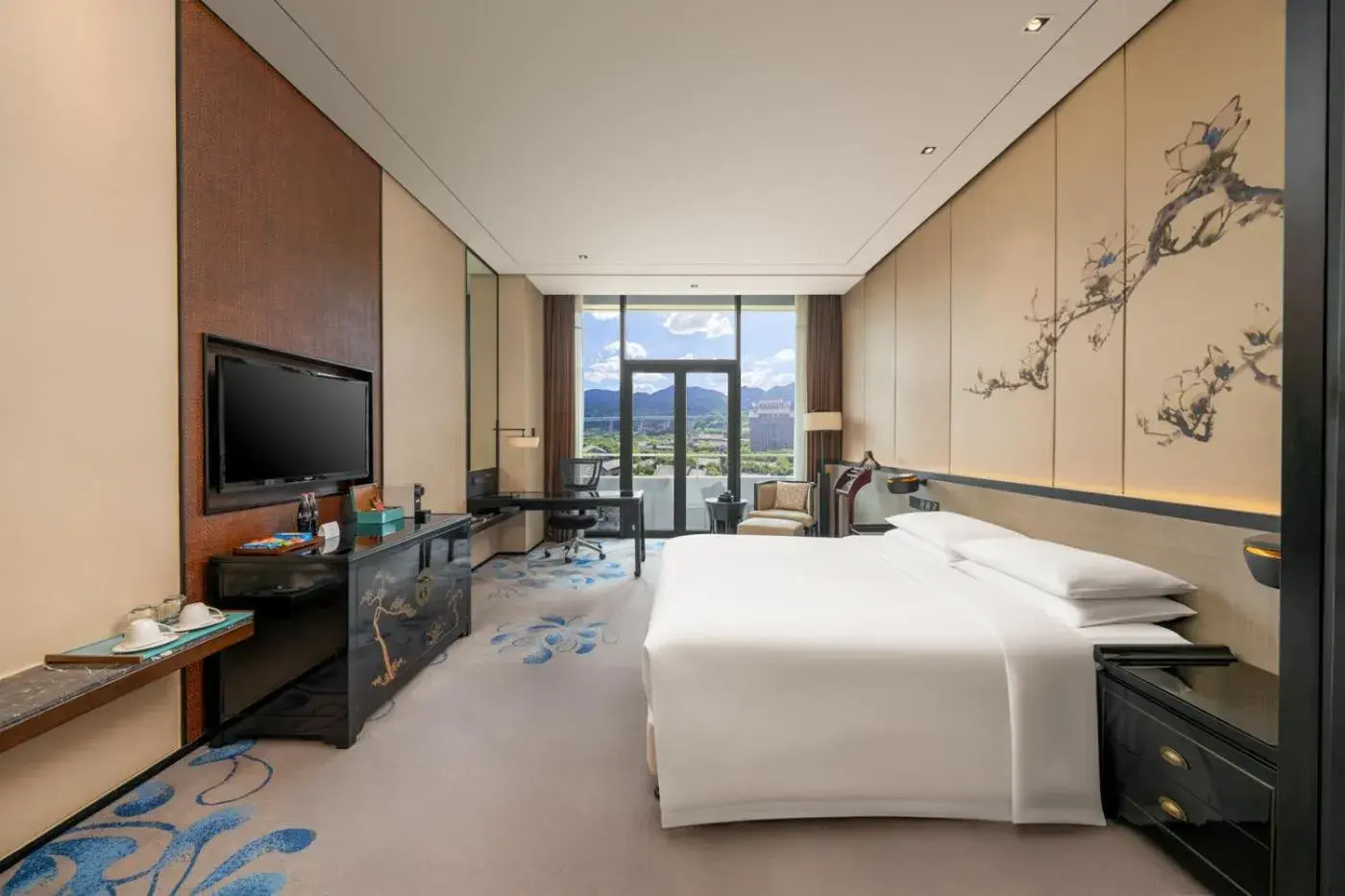 Double Room with Mountain View in Chongqing Ronghui Grand Hotel Double Room with Mountain View in Chongqing Ronghui Grand Hotel