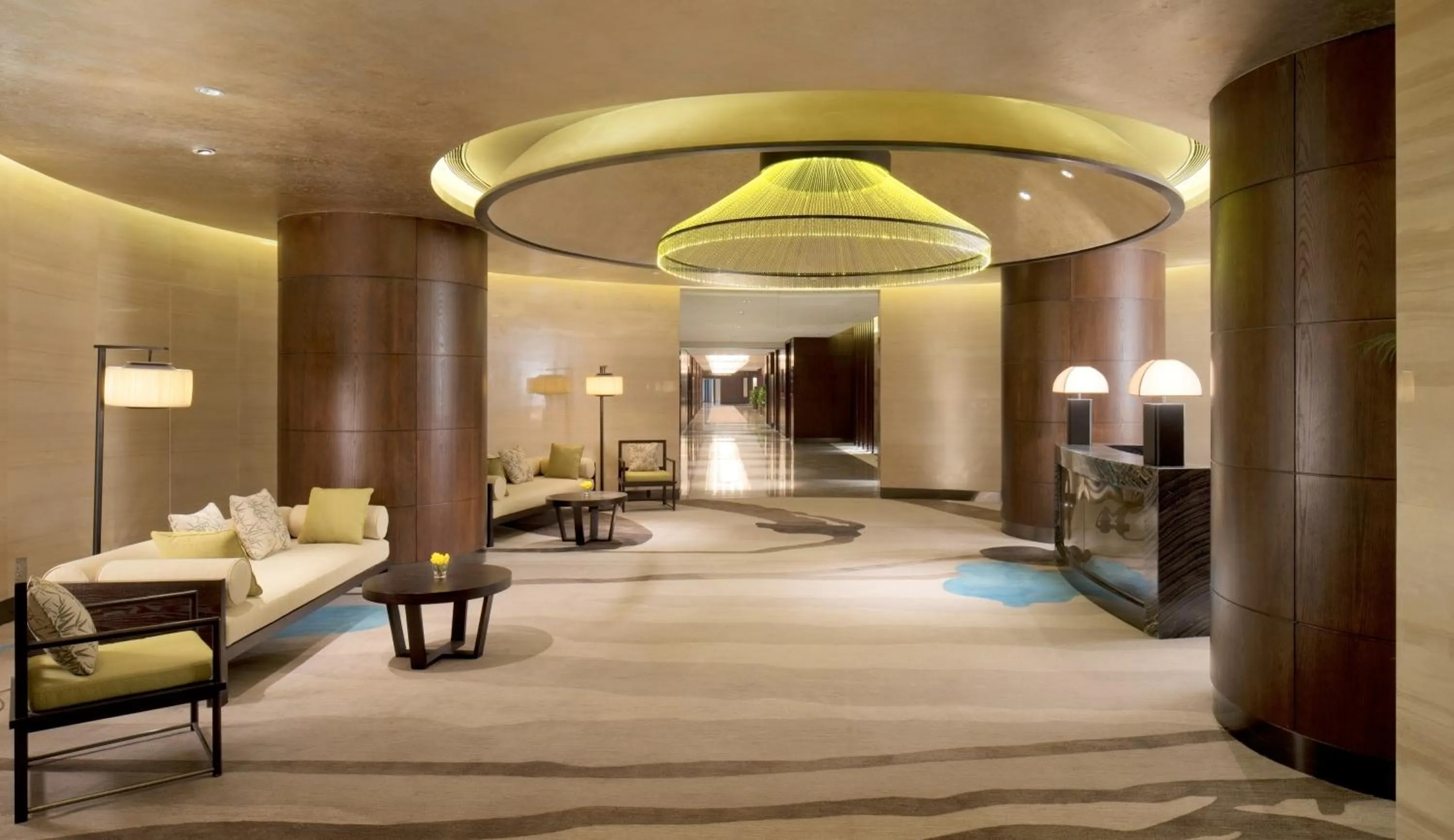 Decorative detail in Chongqing Ronghui Grand Hotel