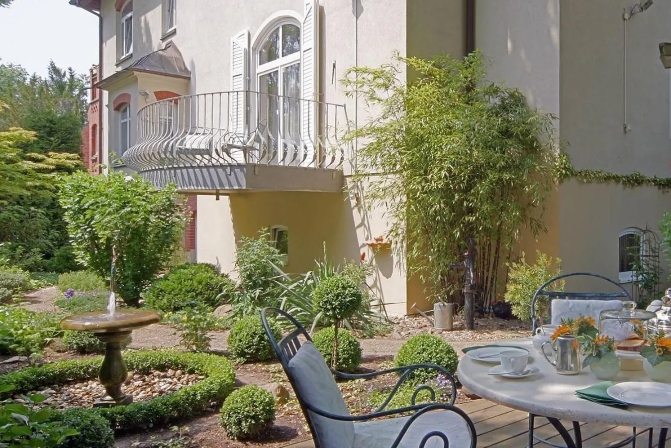 Garden in Hotel Residenz Joop
