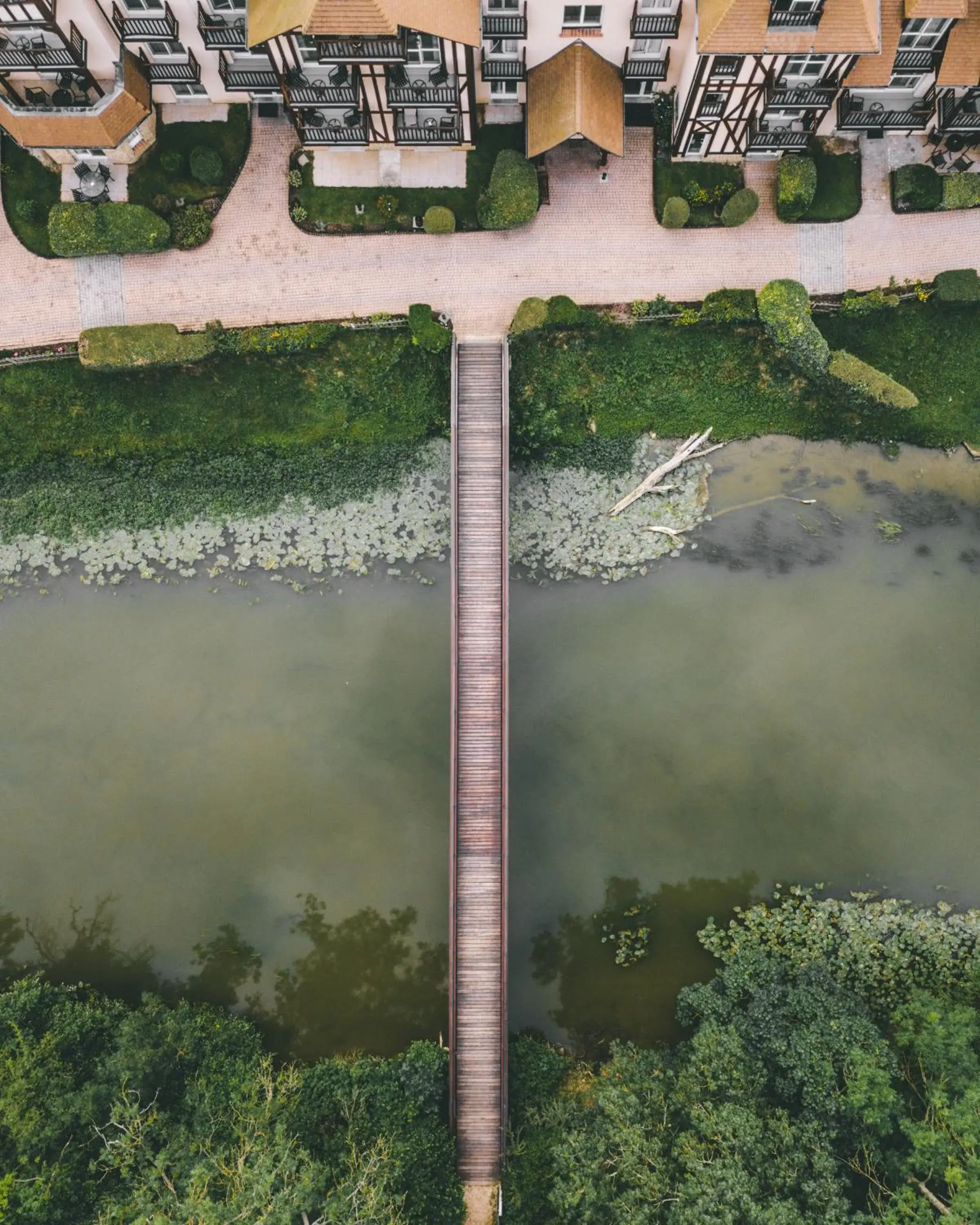 Bird's eye view in Club Wyndham Normandy Bird's eye view in Club Wyndham Normandy