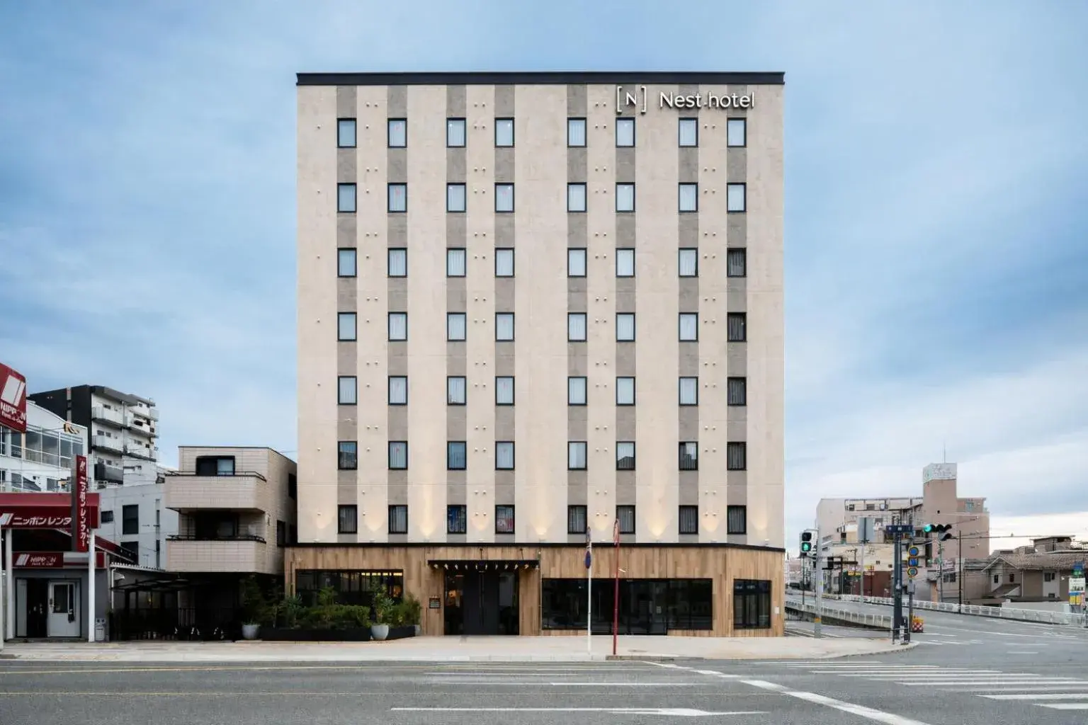 Facade/entrance in Nest Hotel Hiroshima Ekimae Facade/entrance in Nest Hotel Hiroshima Ekimae