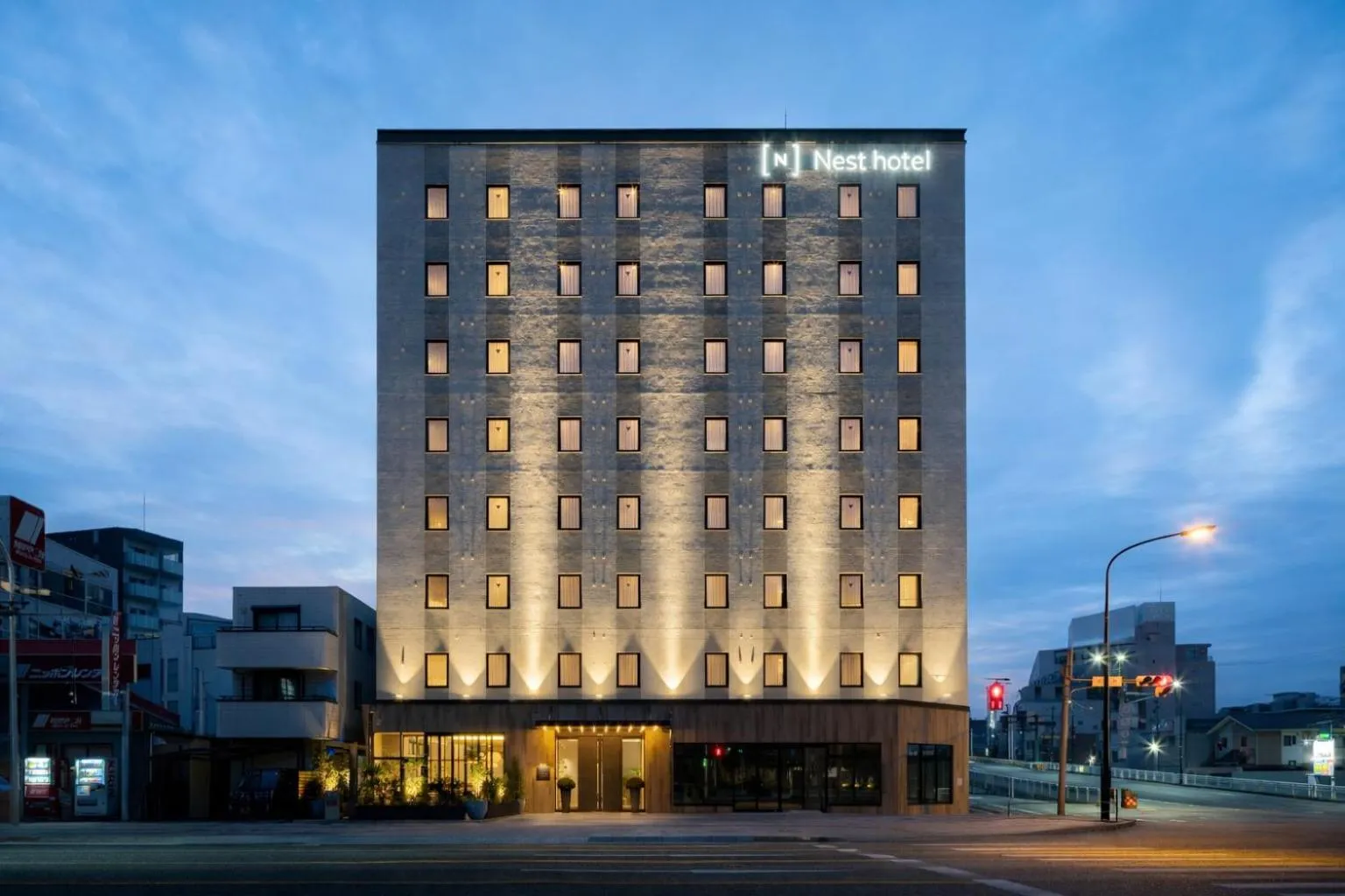 Property building in Nest Hotel Hiroshima Ekimae