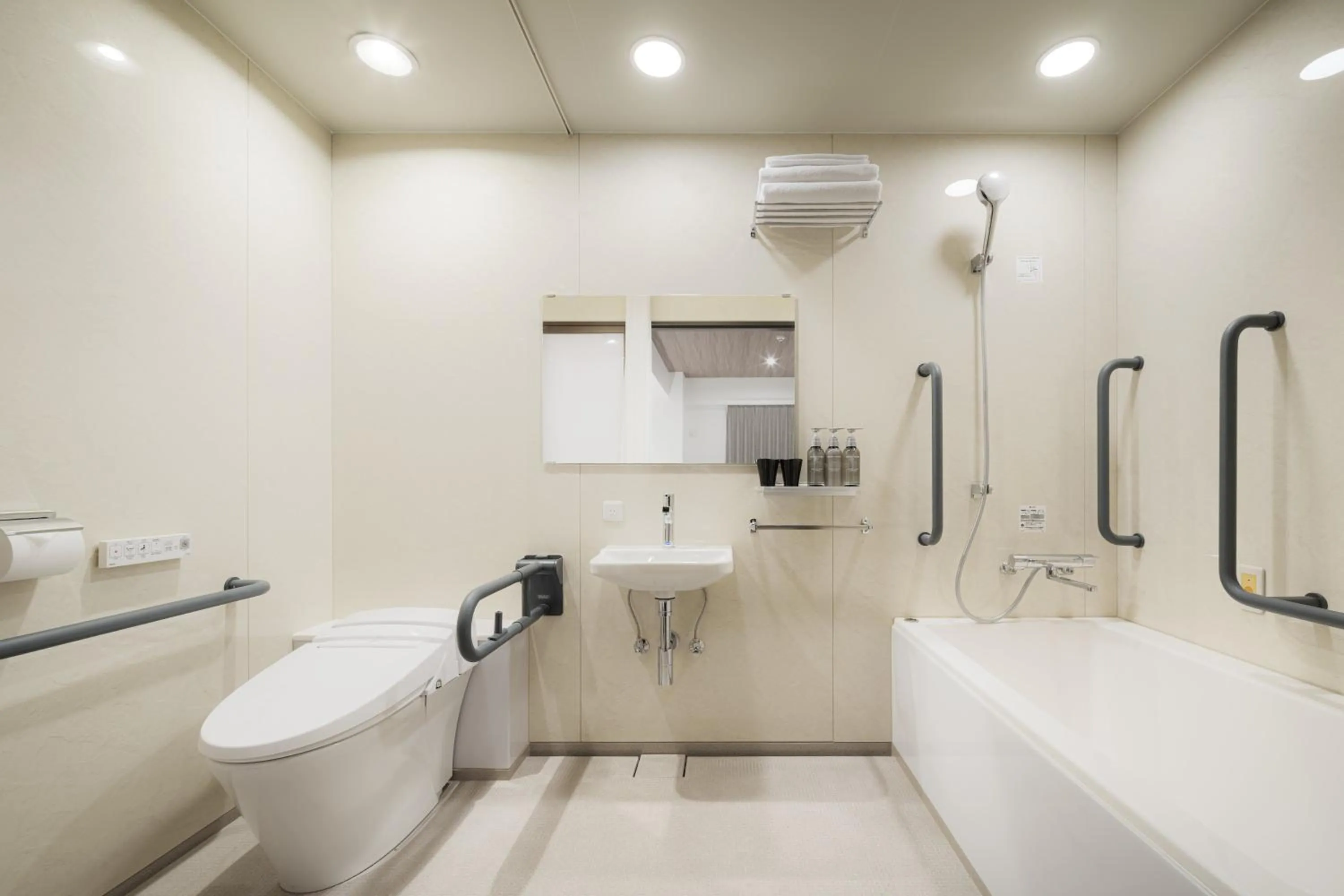 Bathroom in Nest Hotel Hiroshima Ekimae