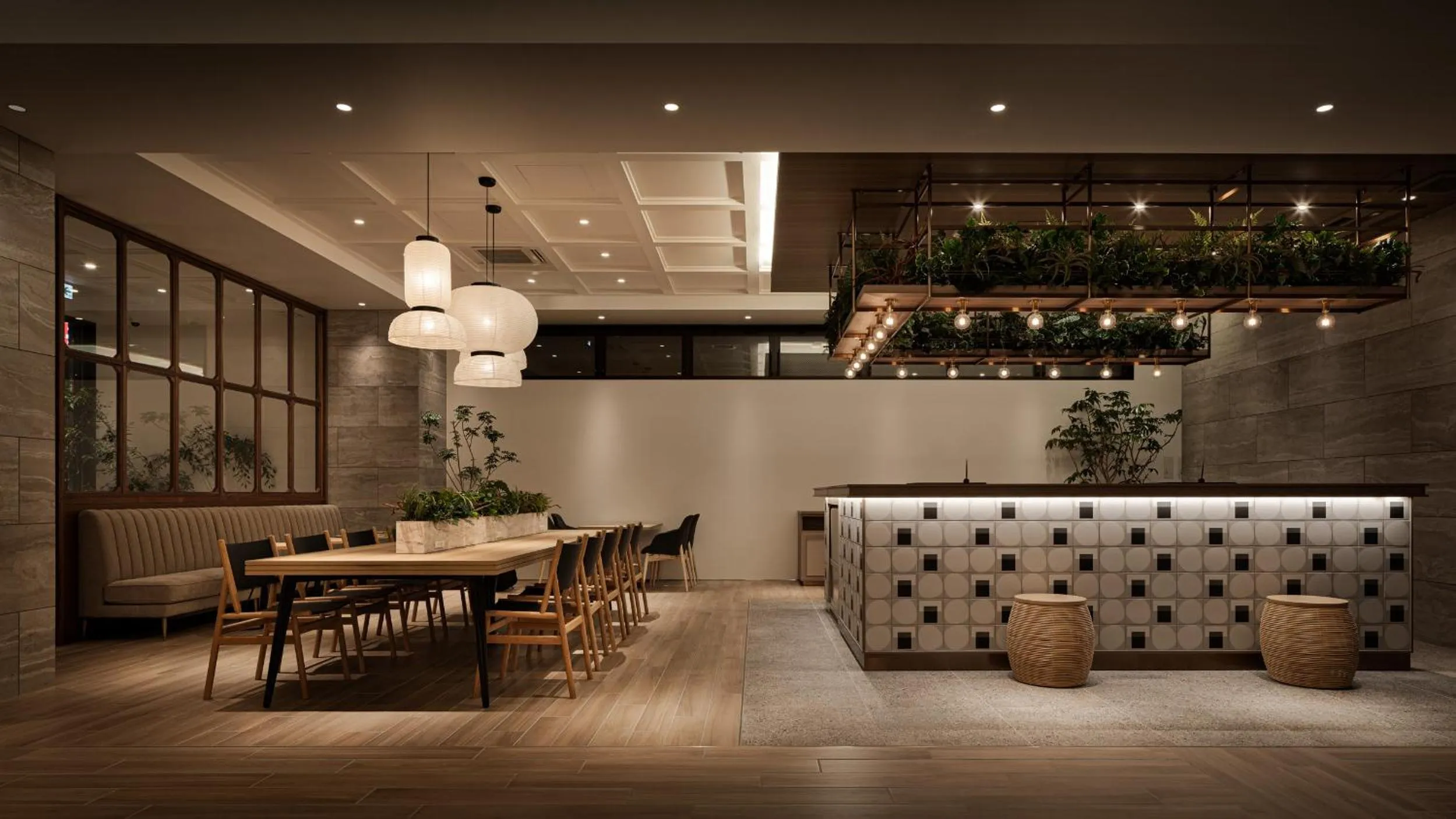 Lobby or reception in Nest Hotel Hiroshima Ekimae