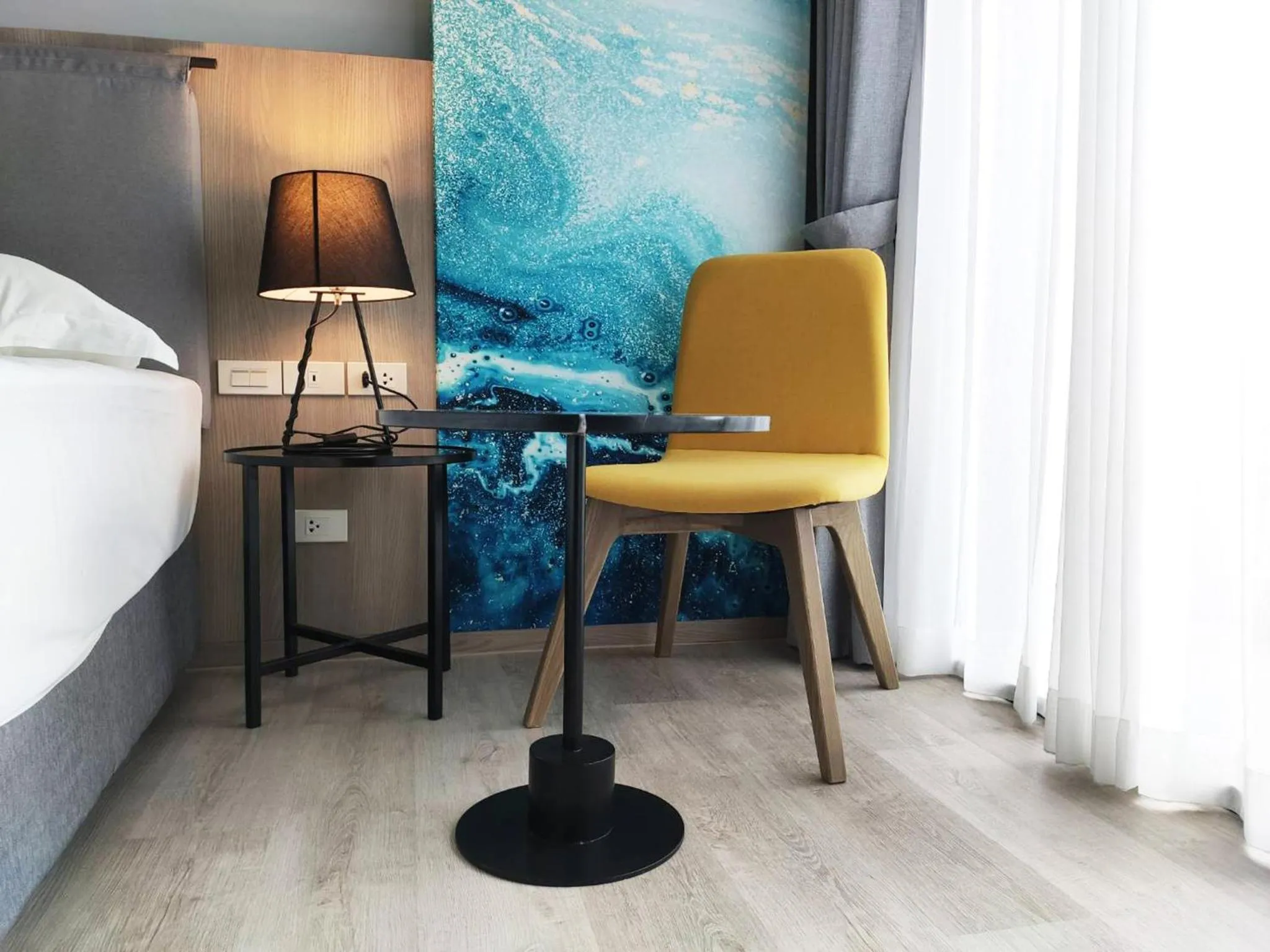 Seating area, Bed in Fortune Saeng Chan Beach Hotel Rayong - SHA Plus