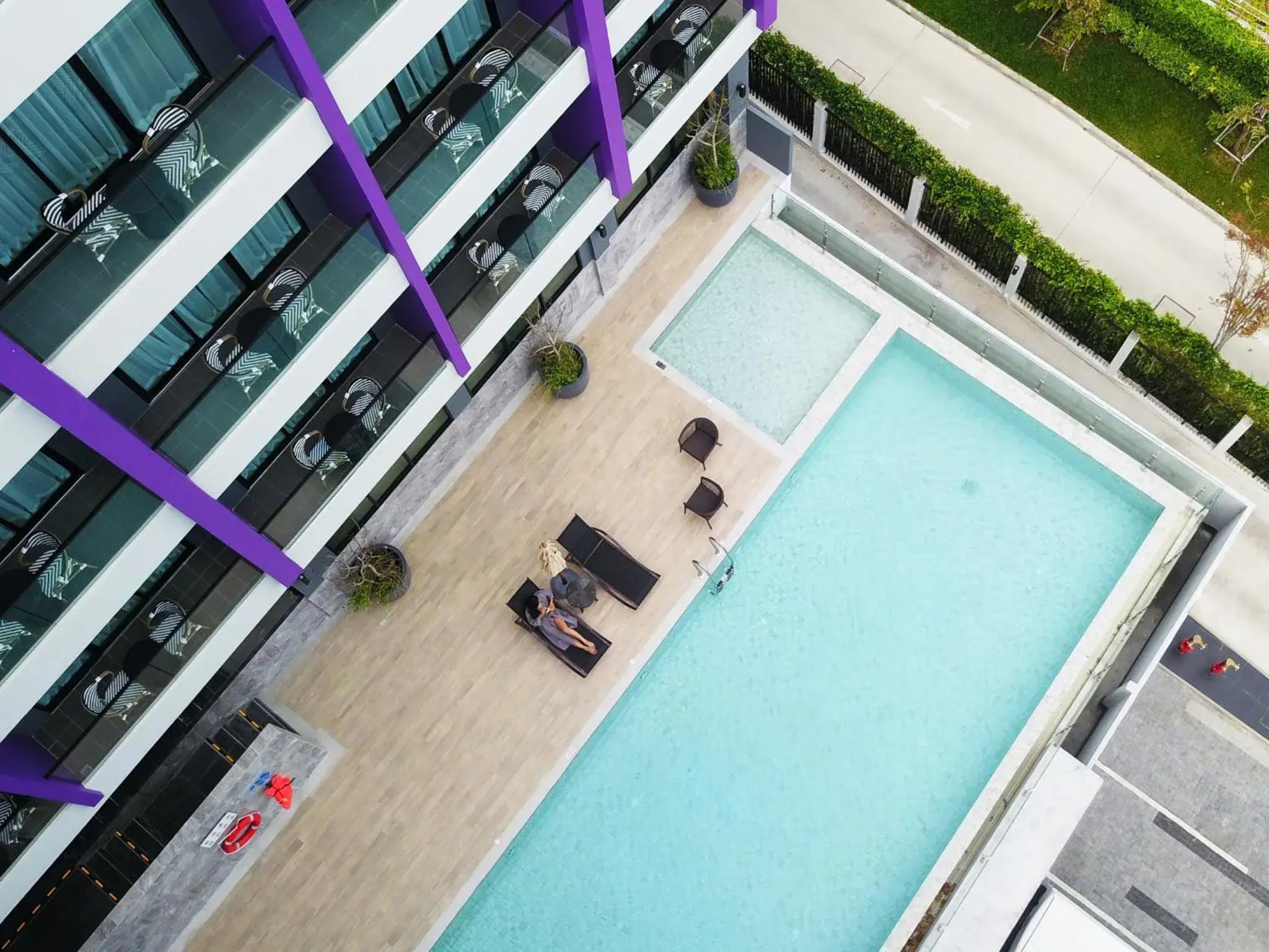 Swimming pool in Fortune Saeng Chan Beach Hotel Rayong - SHA Plus Swimming pool in Fortune Saeng Chan Beach Hotel Rayong - SHA Plus