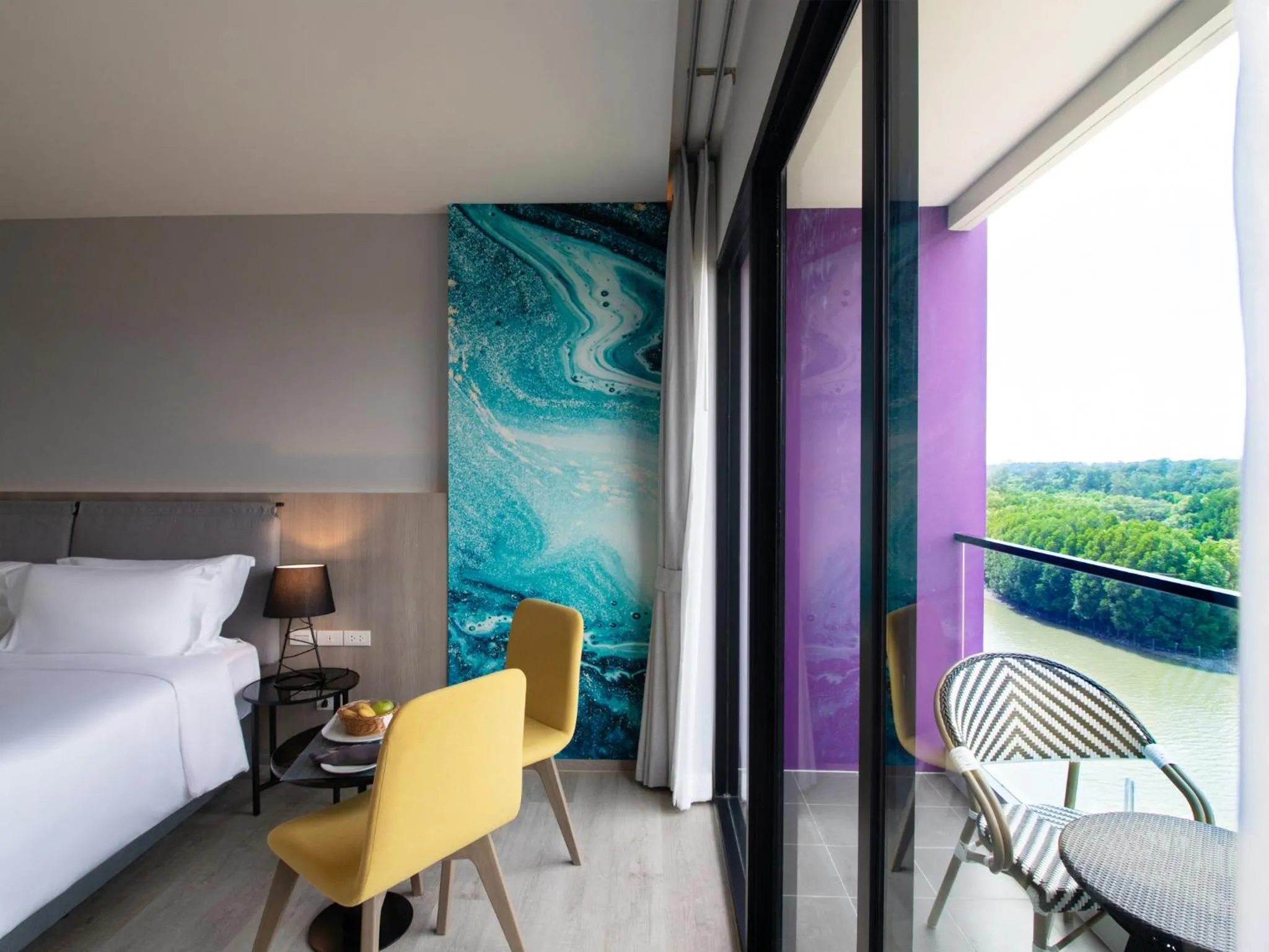 Balcony/Terrace, Bed in Fortune Saeng Chan Beach Hotel Rayong - SHA Plus