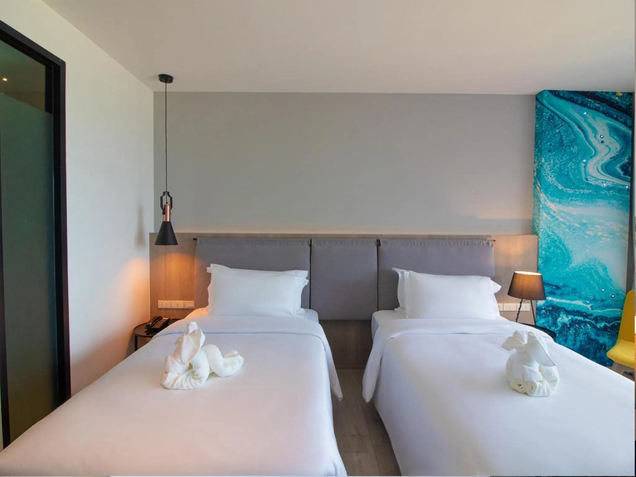 Bedroom, Bed in Fortune Saeng Chan Beach Hotel Rayong - SHA Plus
