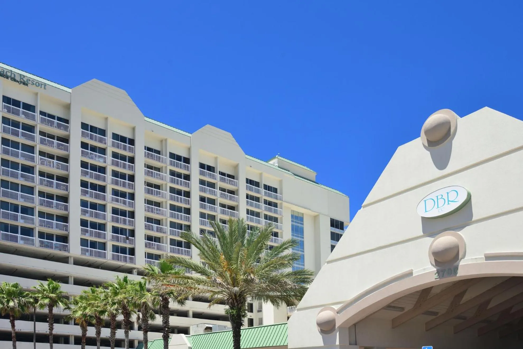 Property building in Daytona Beach Resort Condos