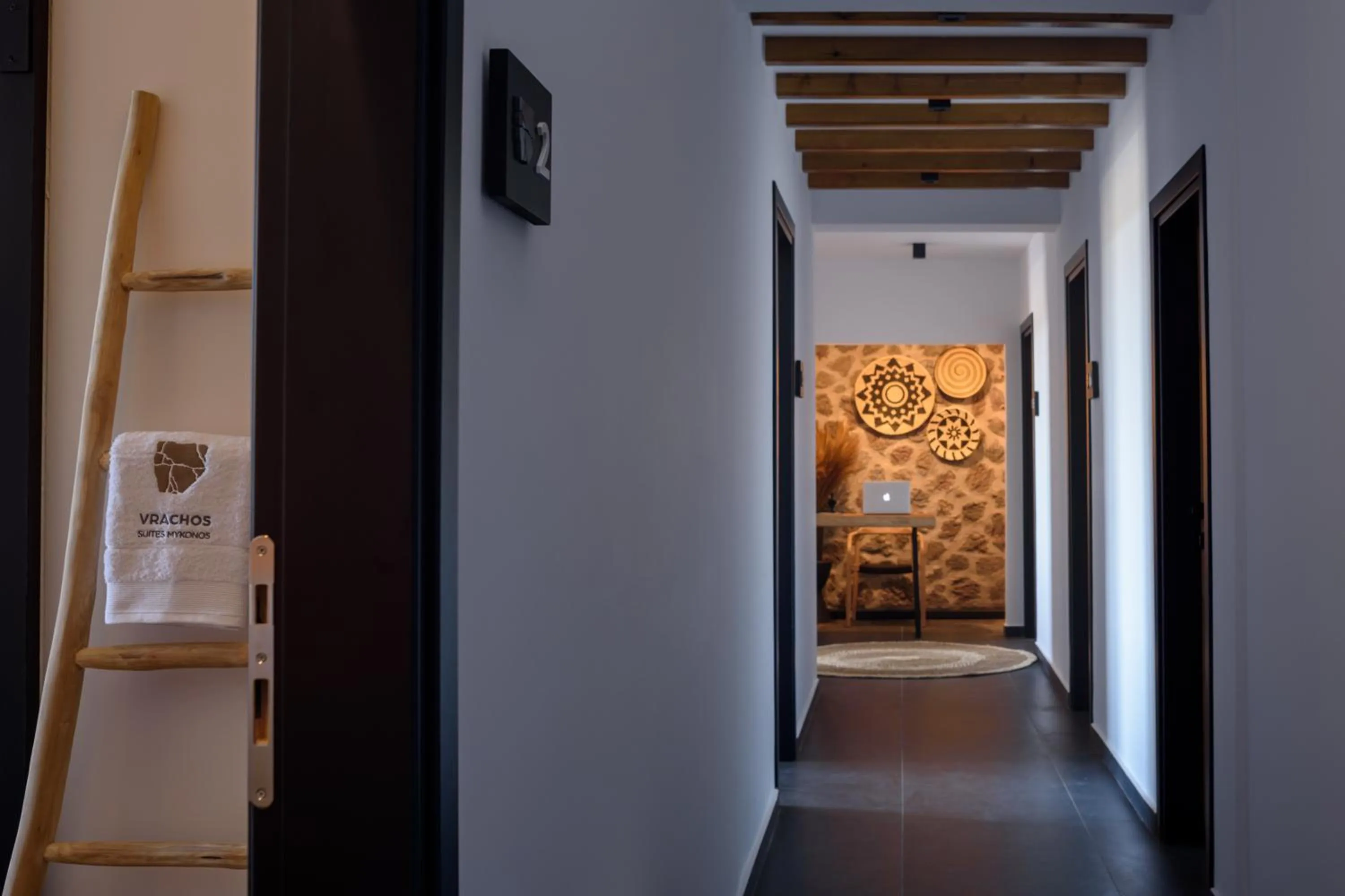 Property building in Vrachos Suites Mykonos