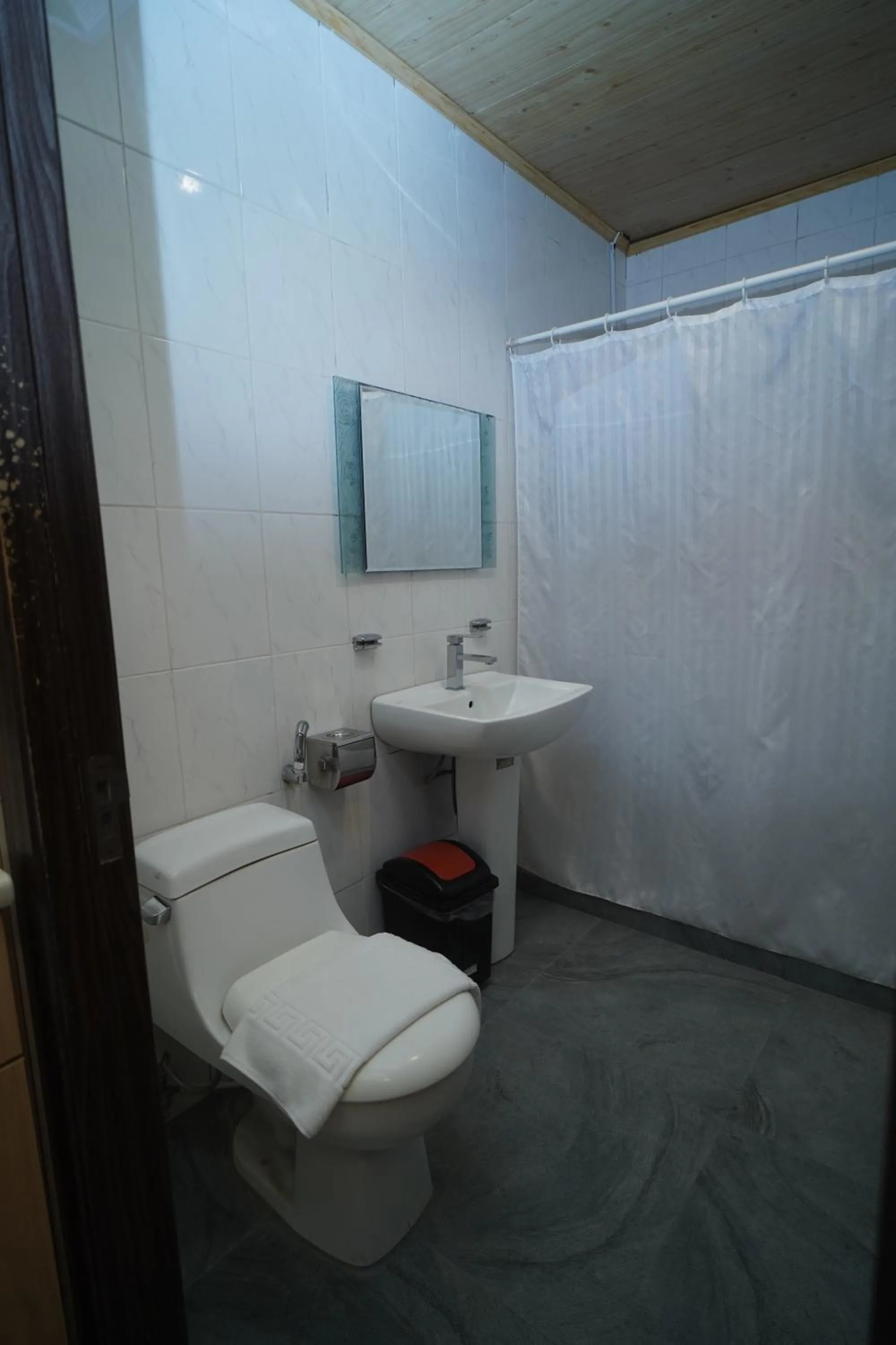 Toilet in Forest Crest Nature Hotel and Resort Powered by ASTON