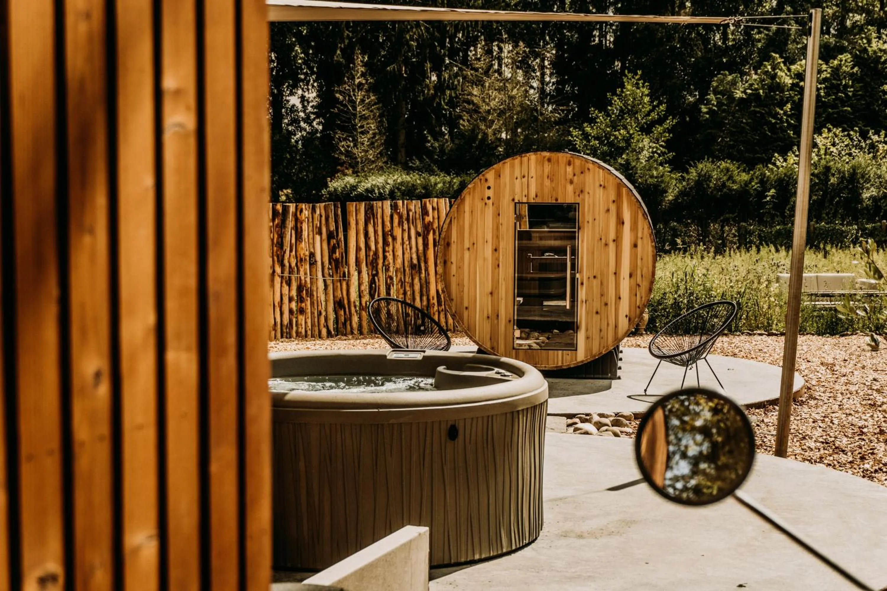 Hot Tub in Fiertelmeers Boutique B&B