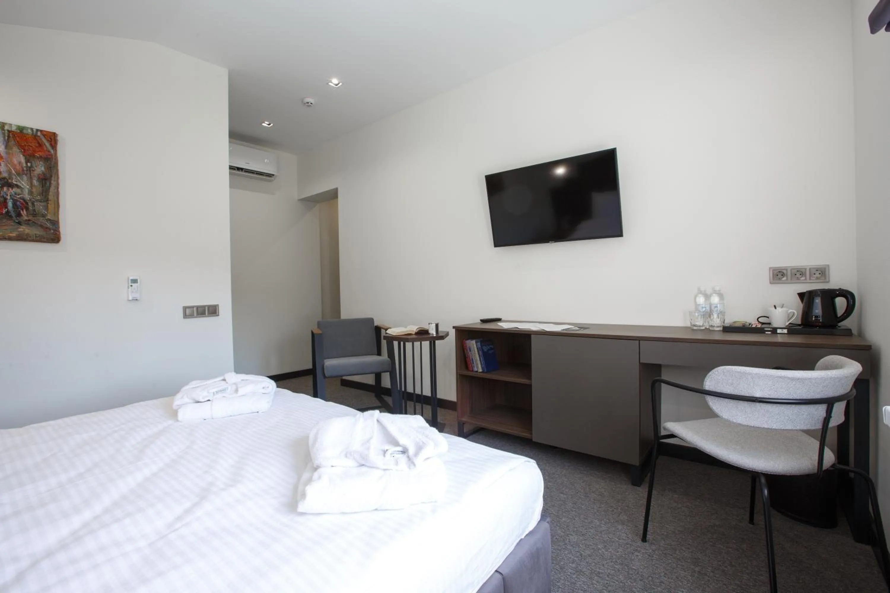 Bed in Kulikovskiy hotel