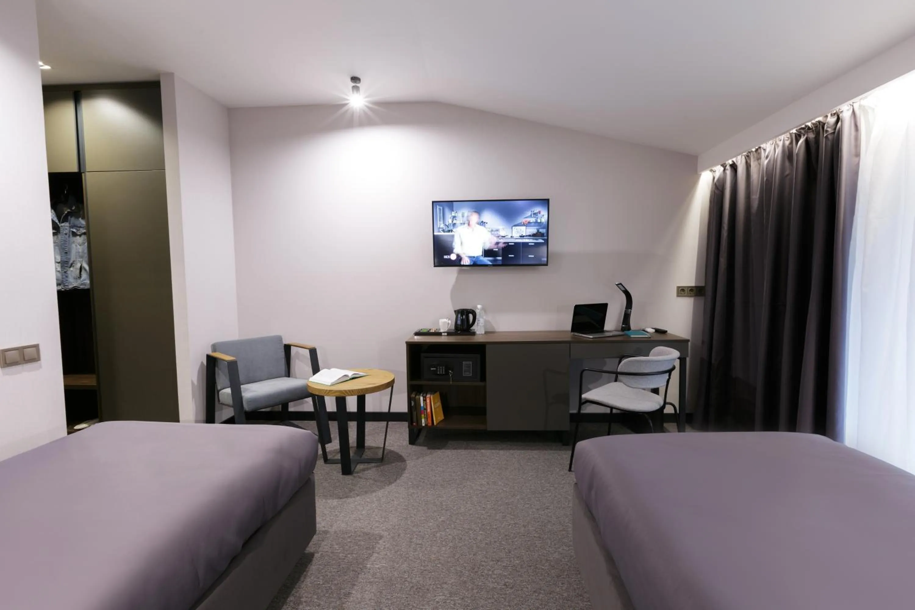 Bed in Kulikovskiy hotel