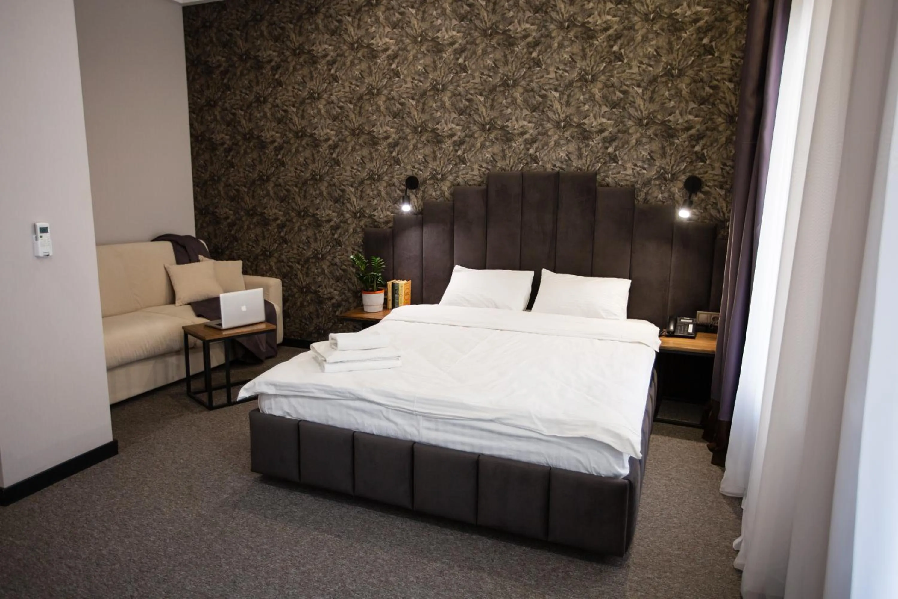 Bed in Kulikovskiy hotel