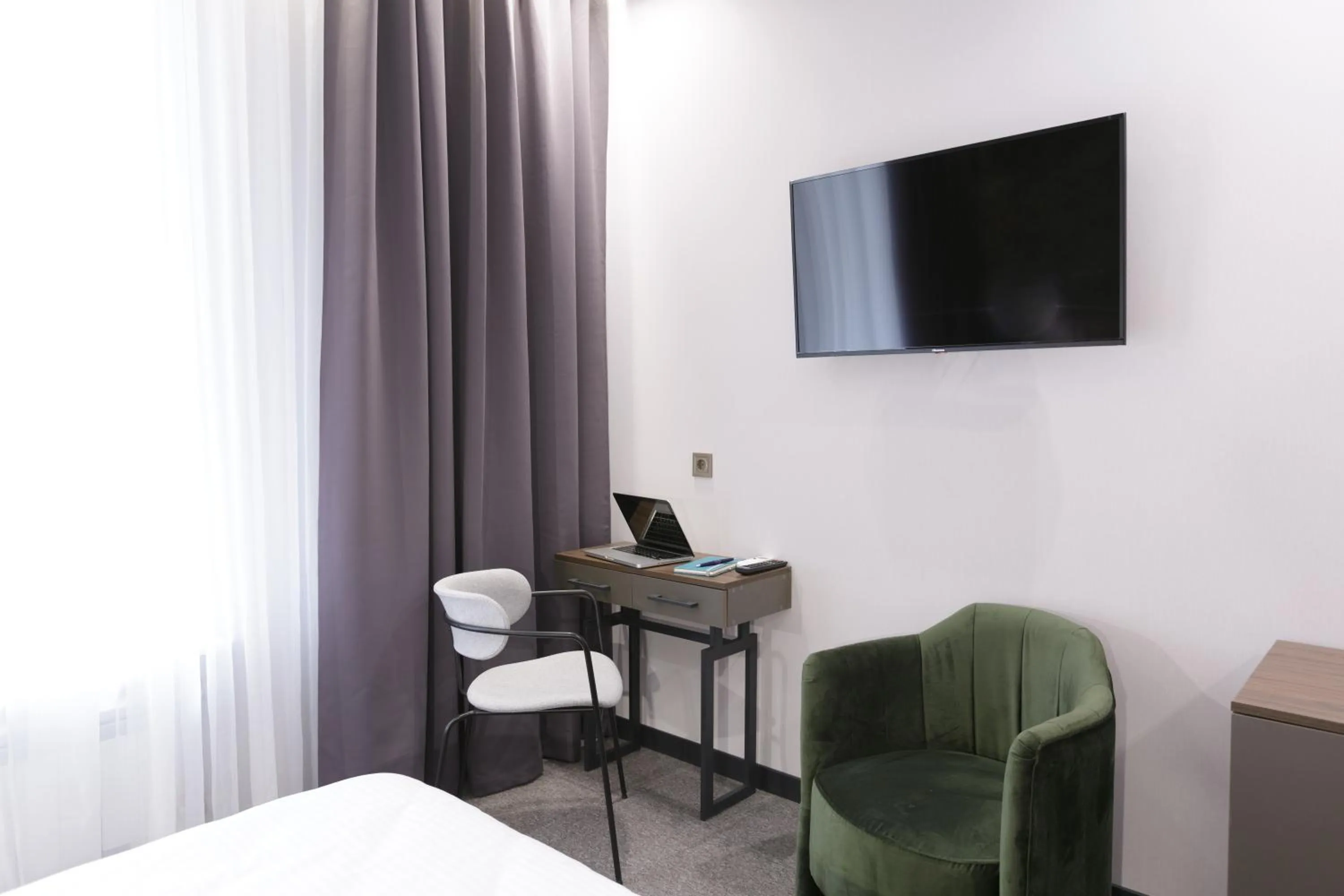 Bed in Kulikovskiy hotel