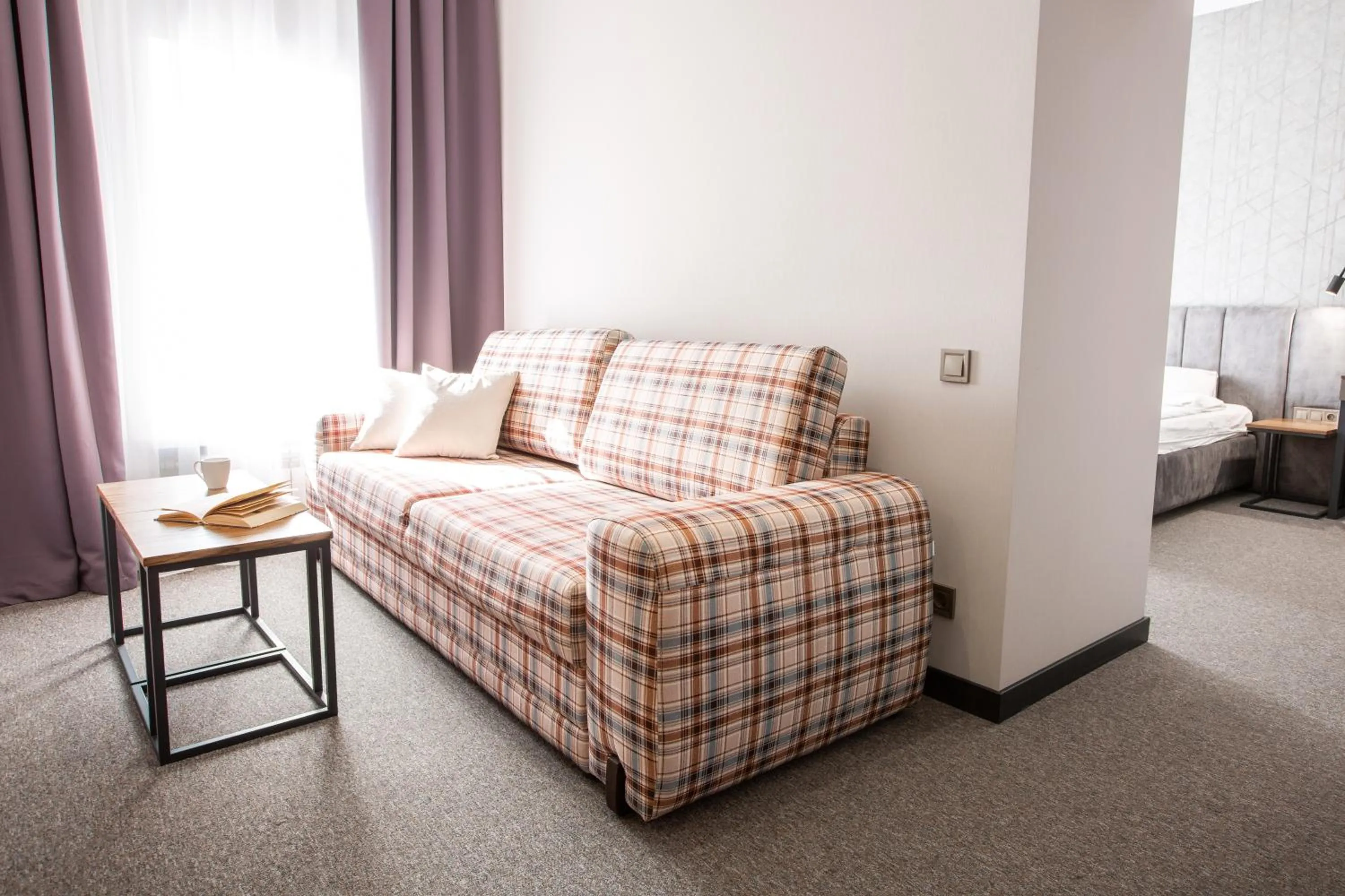 Bed in Kulikovskiy hotel