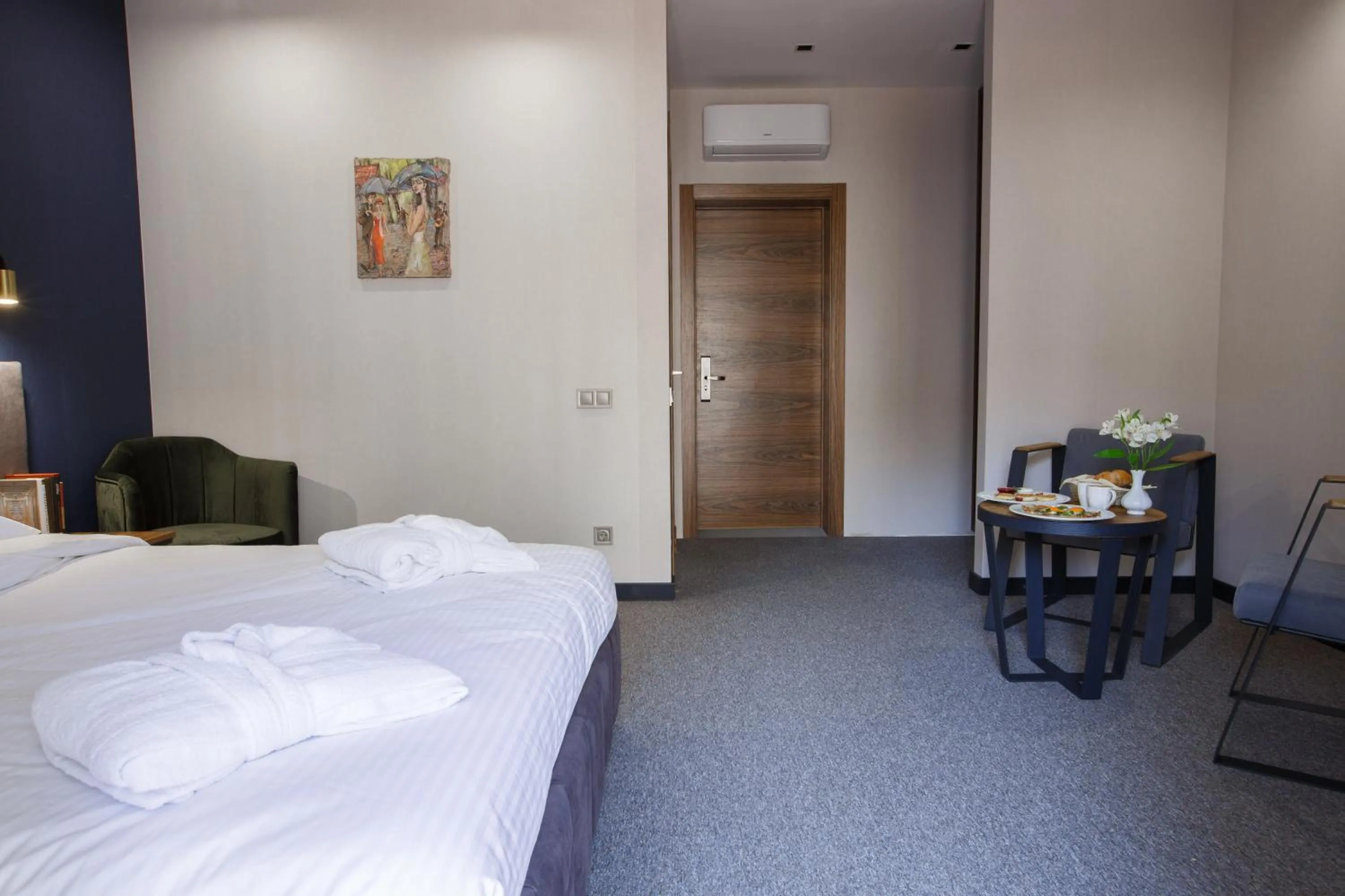 Bed in Kulikovskiy hotel