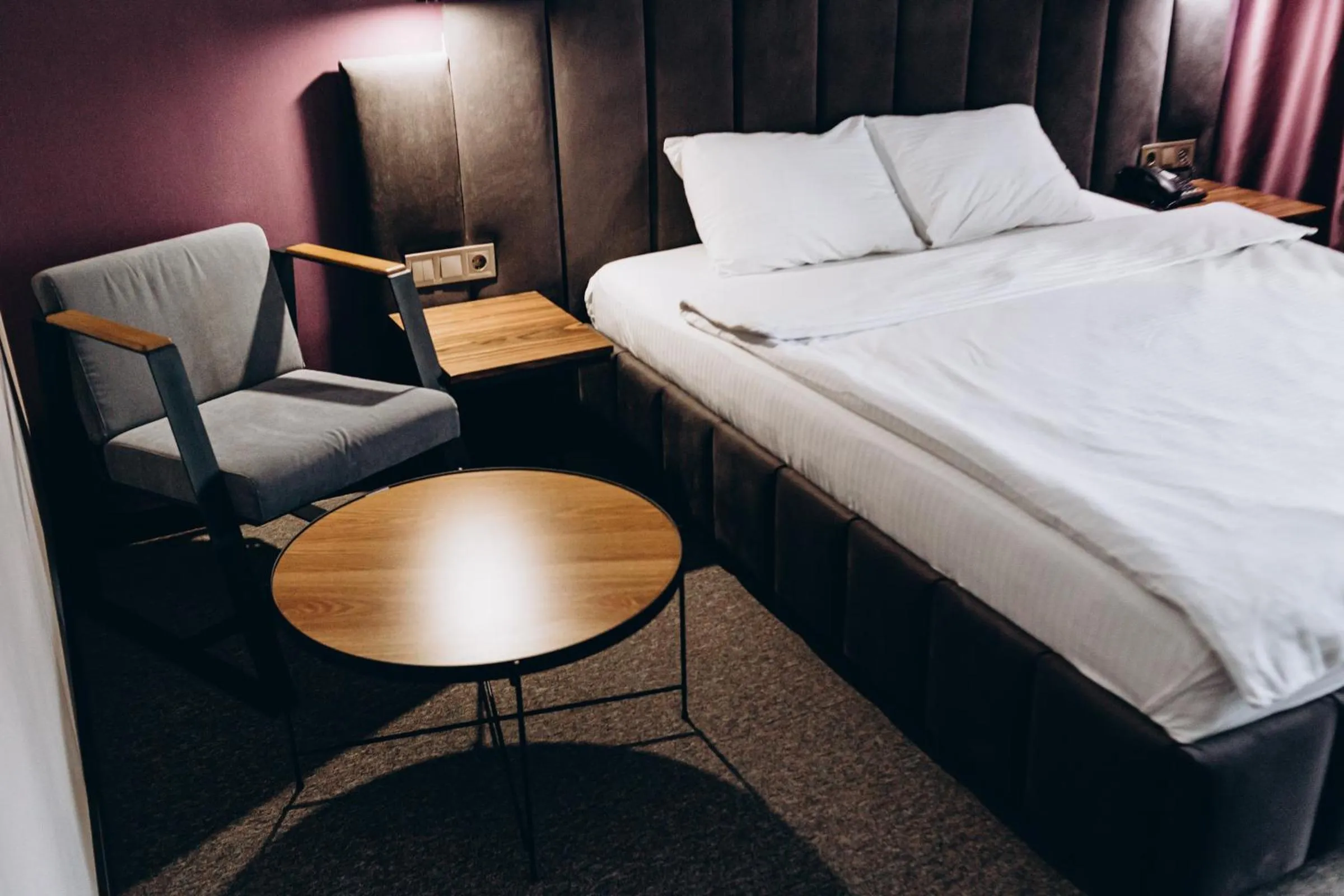 Bed in Kulikovskiy hotel