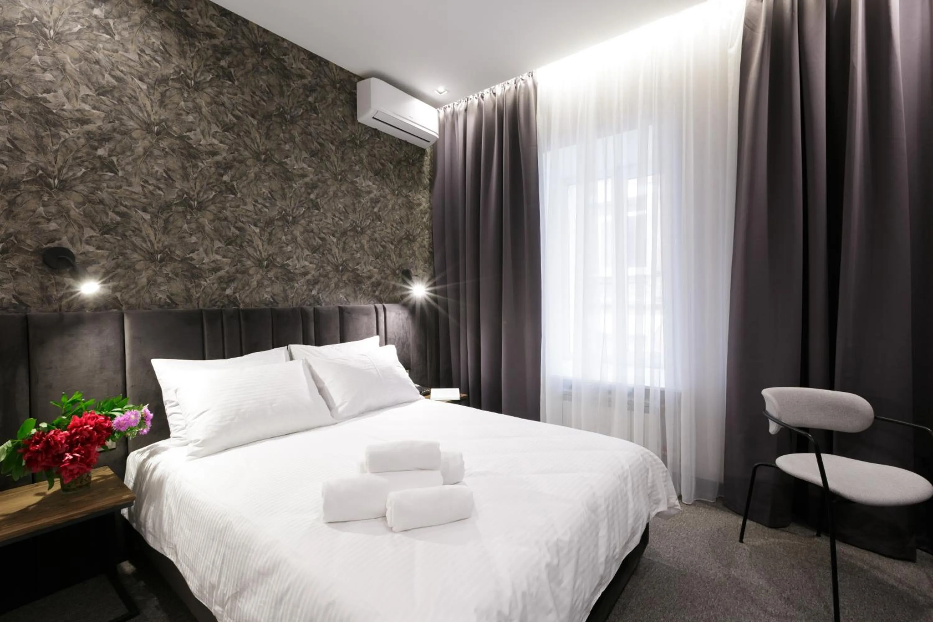 Bed in Kulikovskiy hotel