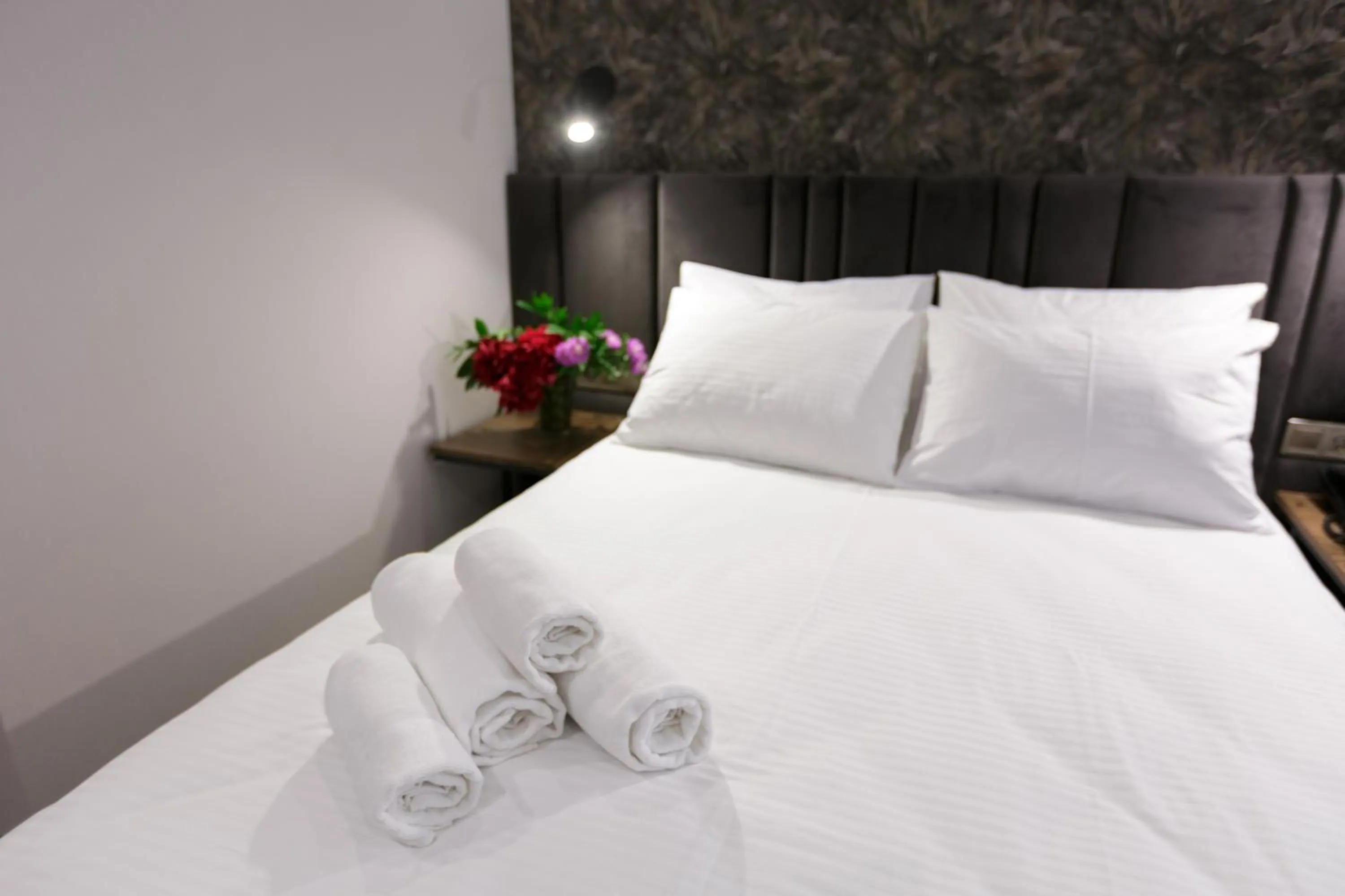 Bed in Kulikovskiy hotel