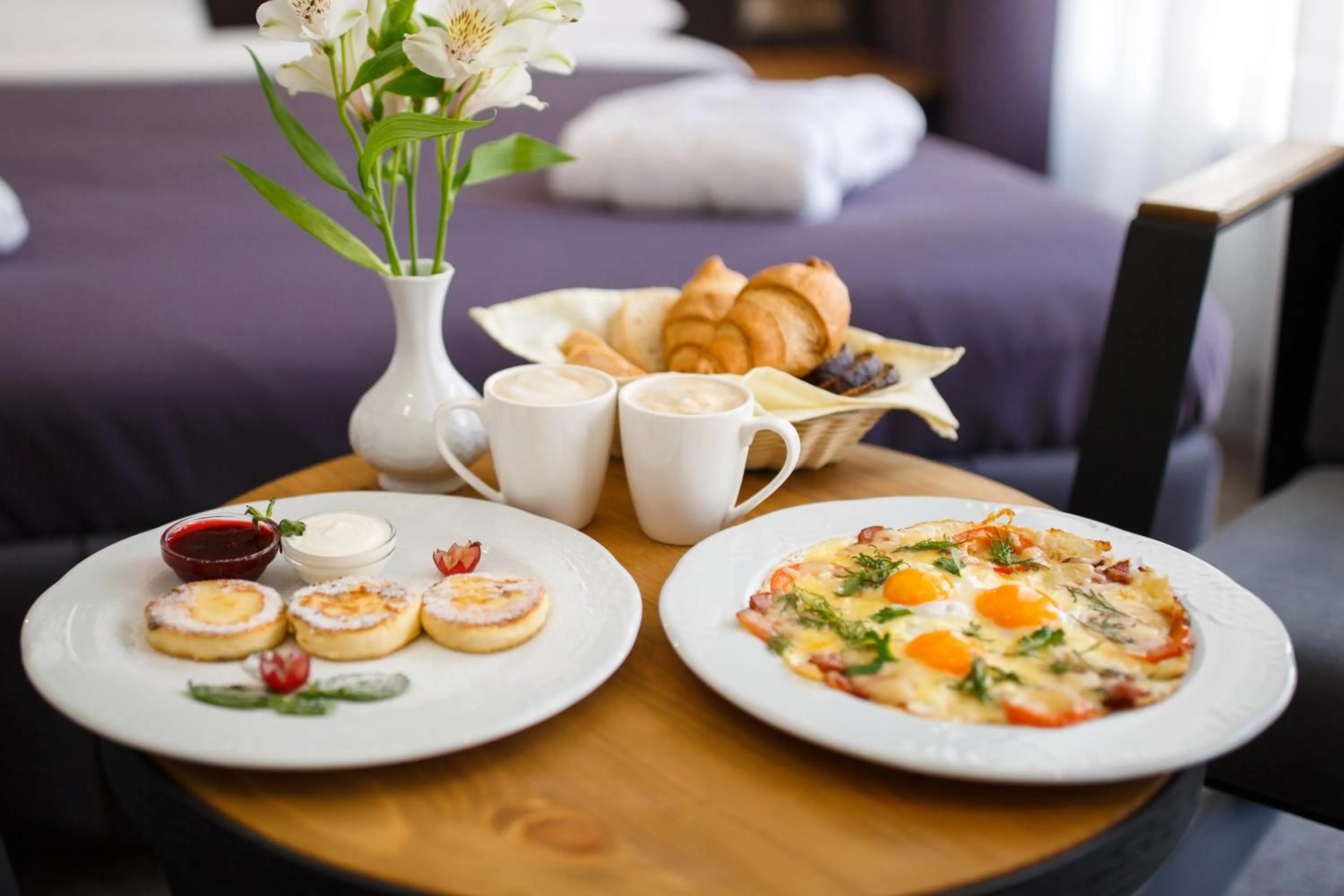 Breakfast in Kulikovskiy hotel