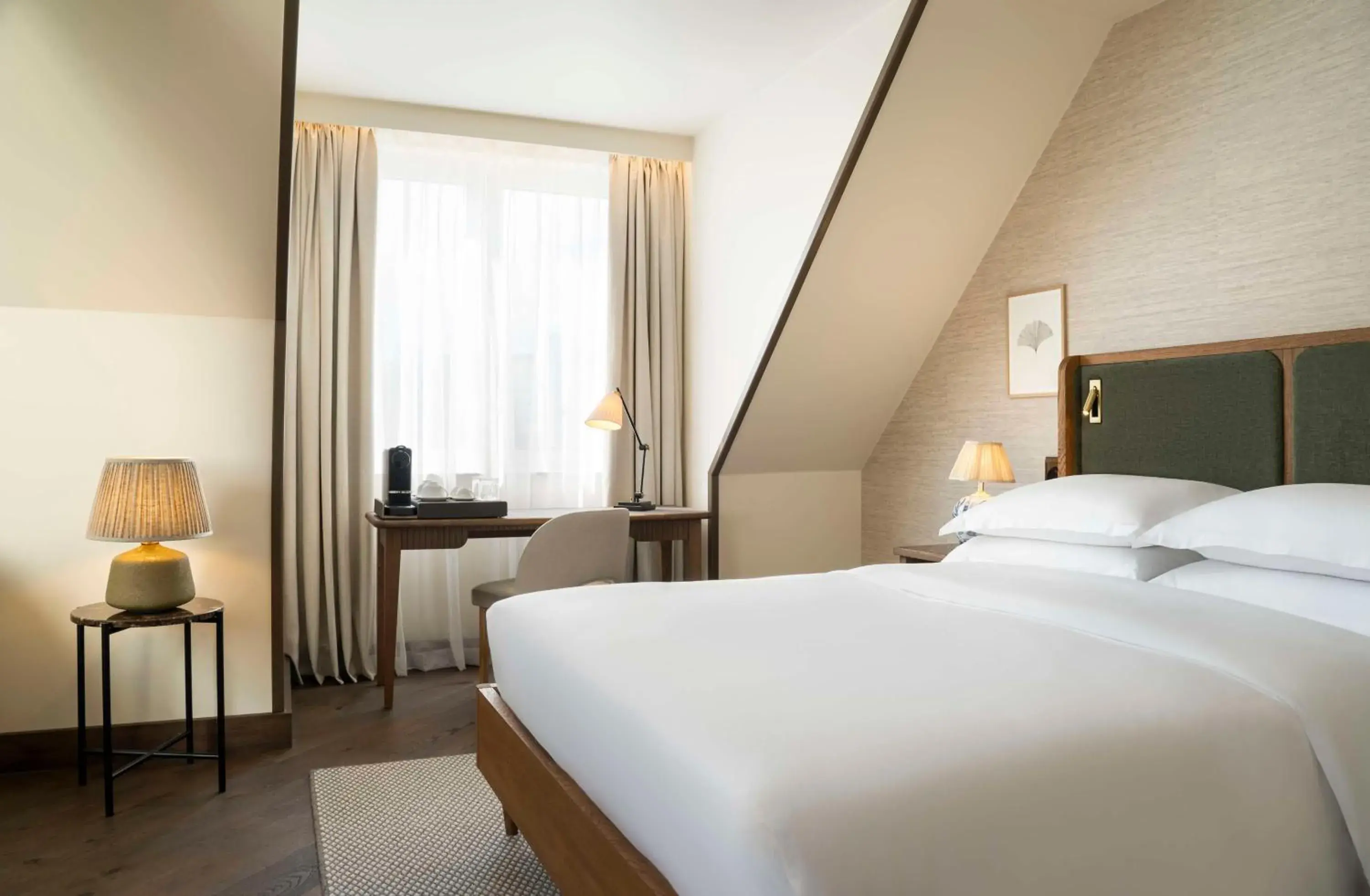 Photo of the whole room, Bed in Brunfels Hotel, in the Unbound Collection by Hyatt Photo of the whole room, Bed in Brunfels Hotel, in the Unbound Collection by Hyatt