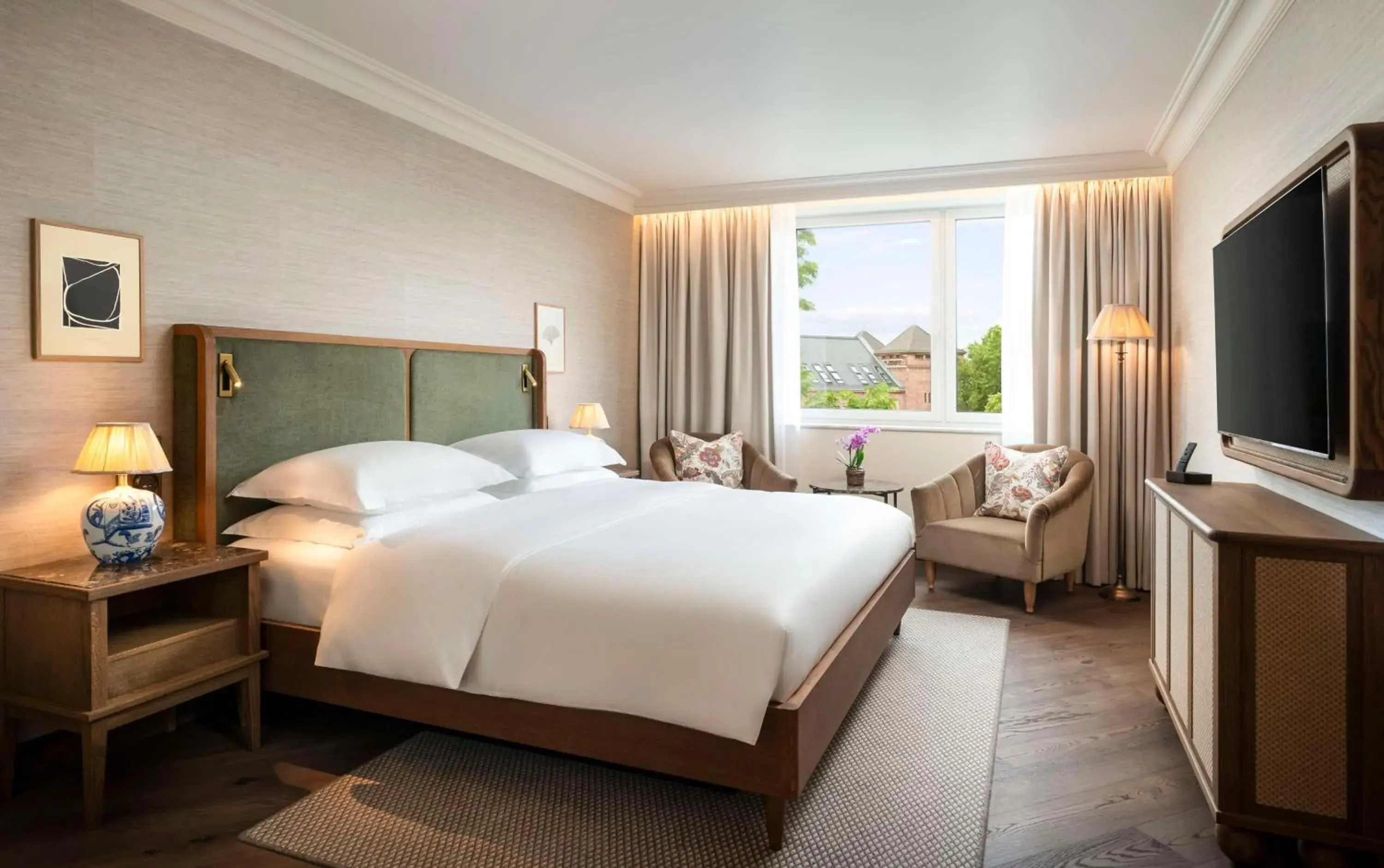 Bedroom, Bed in Brunfels Hotel, in the Unbound Collection by Hyatt Bedroom, Bed in Brunfels Hotel, in the Unbound Collection by Hyatt