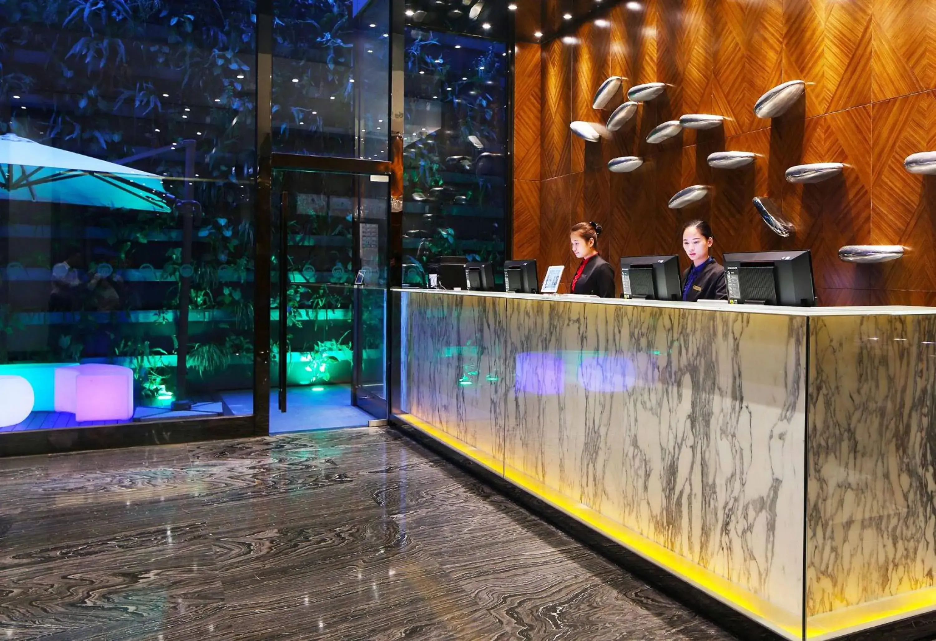 Lobby or reception in Paco Hotel Tаojin Metro Guangzhou - Free Shuttle Bus For Canton Fair Lobby or reception in Paco Hotel Tаojin Metro Guangzhou - Free Shuttle Bus For Canton Fair