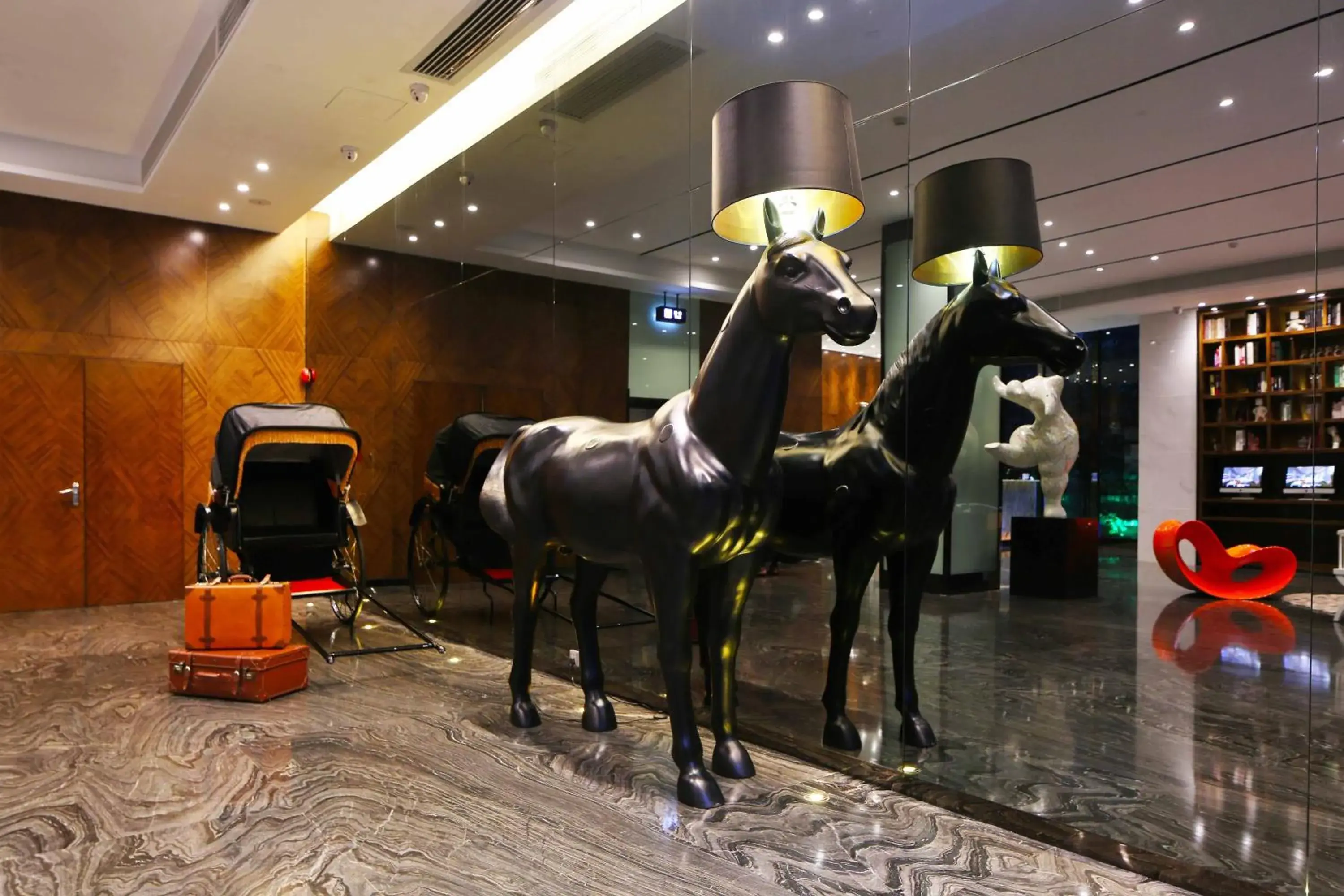 Lobby or reception in Paco Hotel Tаojin Metro Guangzhou - Free Shuttle Bus For Canton Fair Lobby or reception in Paco Hotel Tаojin Metro Guangzhou - Free Shuttle Bus For Canton Fair