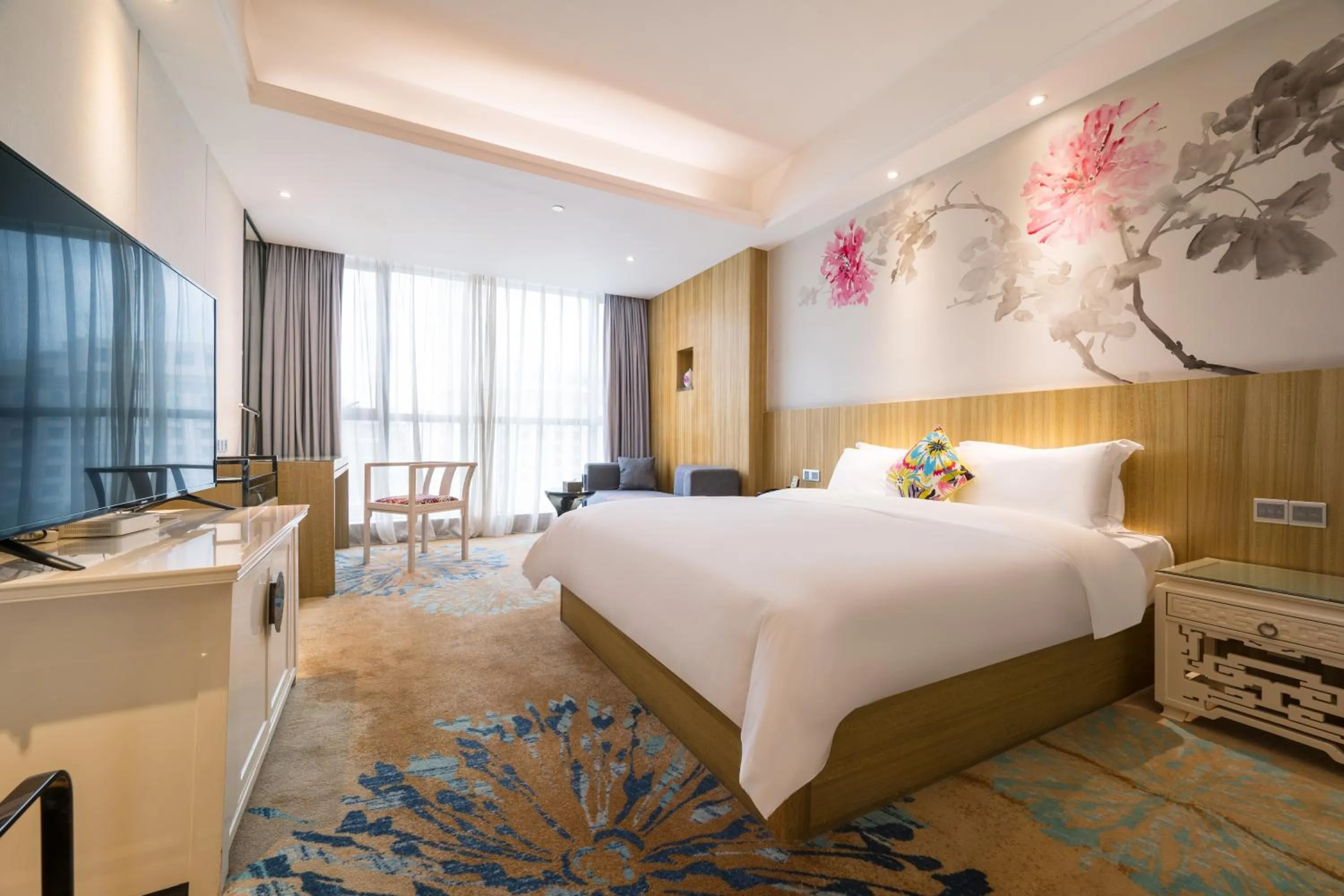 Photo of the whole room, Bed in Paco Hotel Tаojin Metro Guangzhou