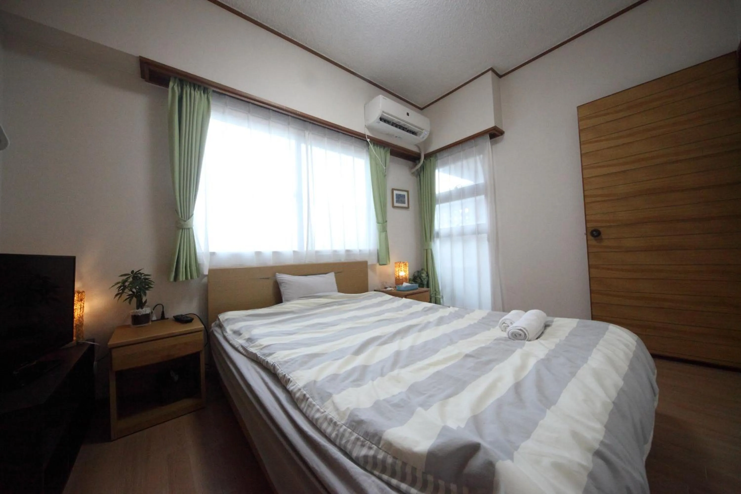 Bedroom, Bed in Exsaison house Kumoji