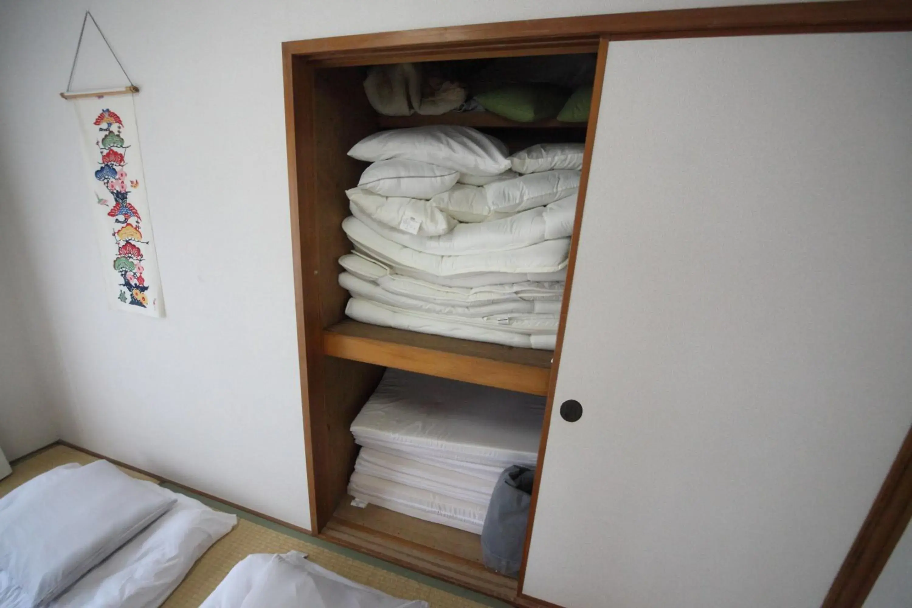 Bed in Exsaison house Kumoji Bed in Exsaison house Kumoji